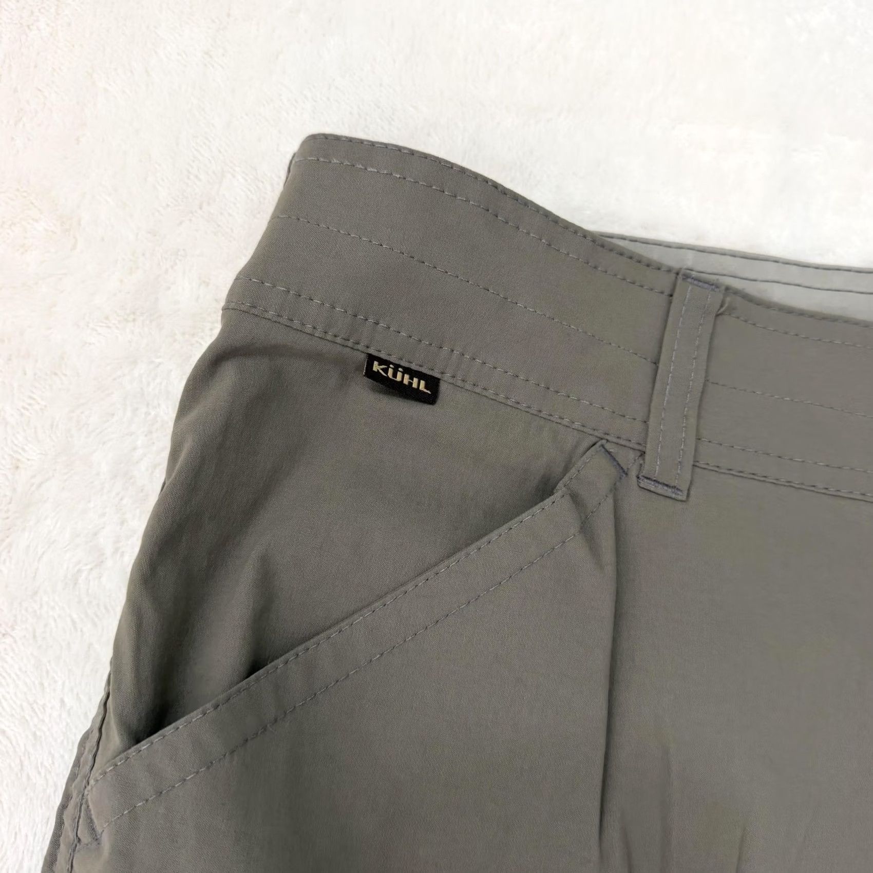 Vintage Kuhl Pants Jeans Mens 36x30 Gray Hiking Outdoor Nylon Straight Leg Pocket Travel Jeans Pants Mens Gray 36x30 Hiking Outdoors Nylon Straight Leg Pocket Size US 36 / EU 52 - 6 Thumbnail