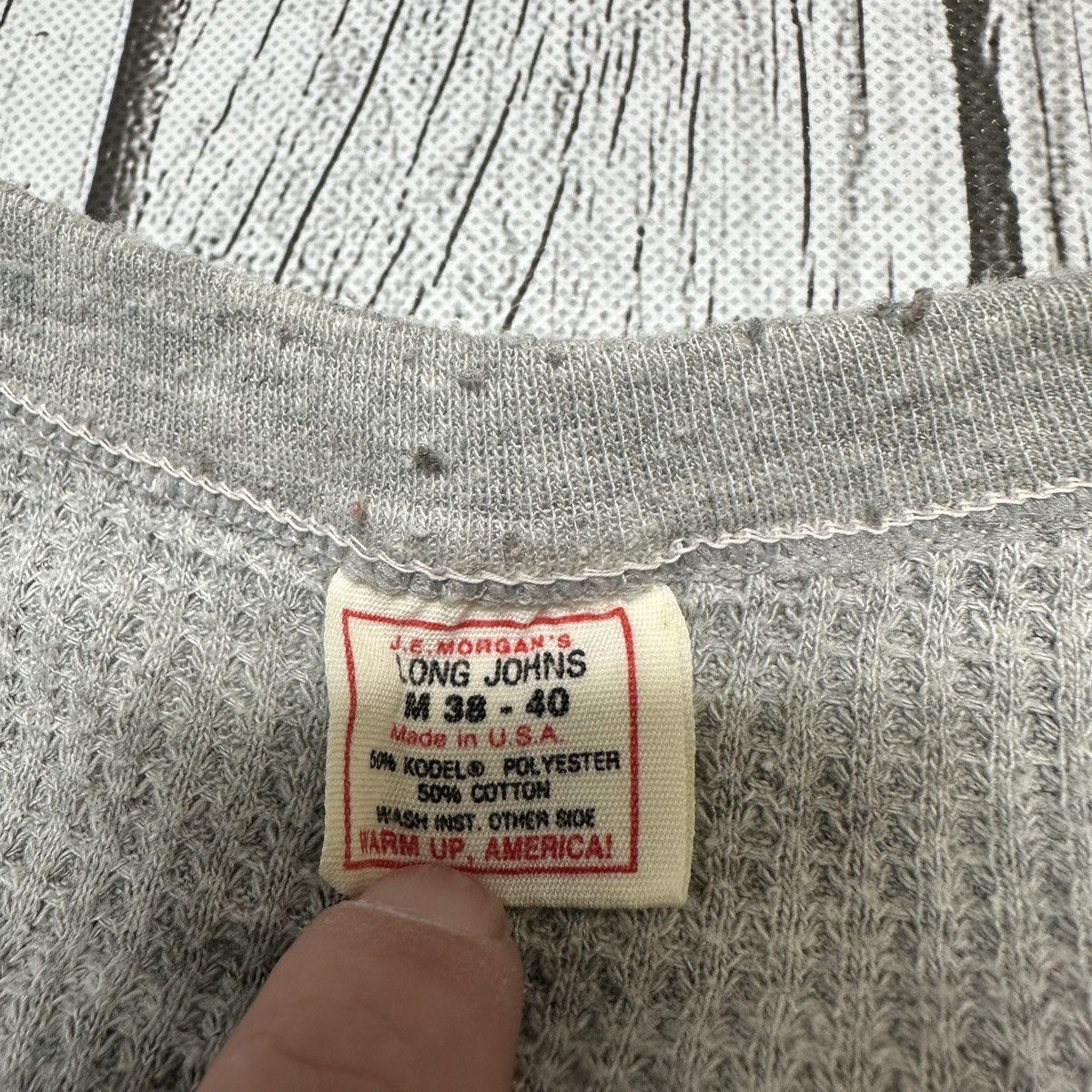 Vintage Vintage JE Morgan Arctex thermal long sleeve shirt Size US M / EU 48-50 / 2 - 4 Thumbnail