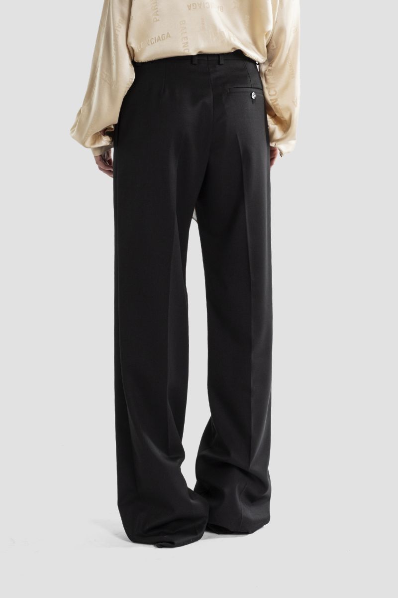 Balenciaga o1y0625 Casual Pant in Black Size 28" / US 6 / IT 42 - 3 Thumbnail