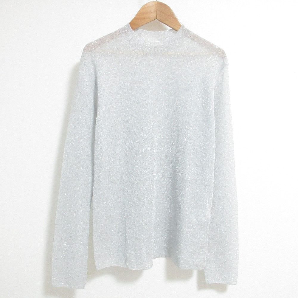 Other Other BLAMINK Lame 18G Rib Long Sleeve Knit Others Tops 7913-230-0286 DUTY FREE for USA Size ONE SIZE - 1 Thumbnail