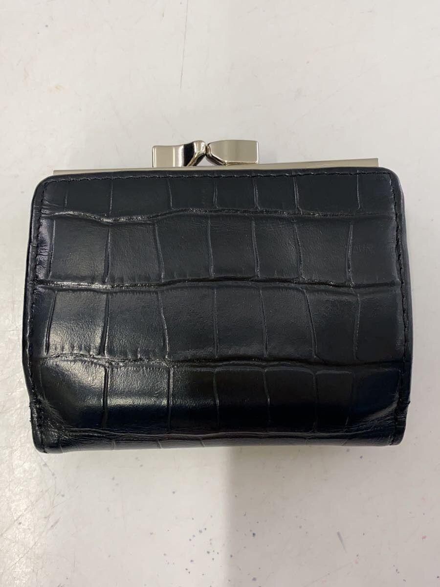 Vivienne Westwood Crocodile Embossed Leather Orb Wallet Size ONE SIZE - 2 Thumbnail