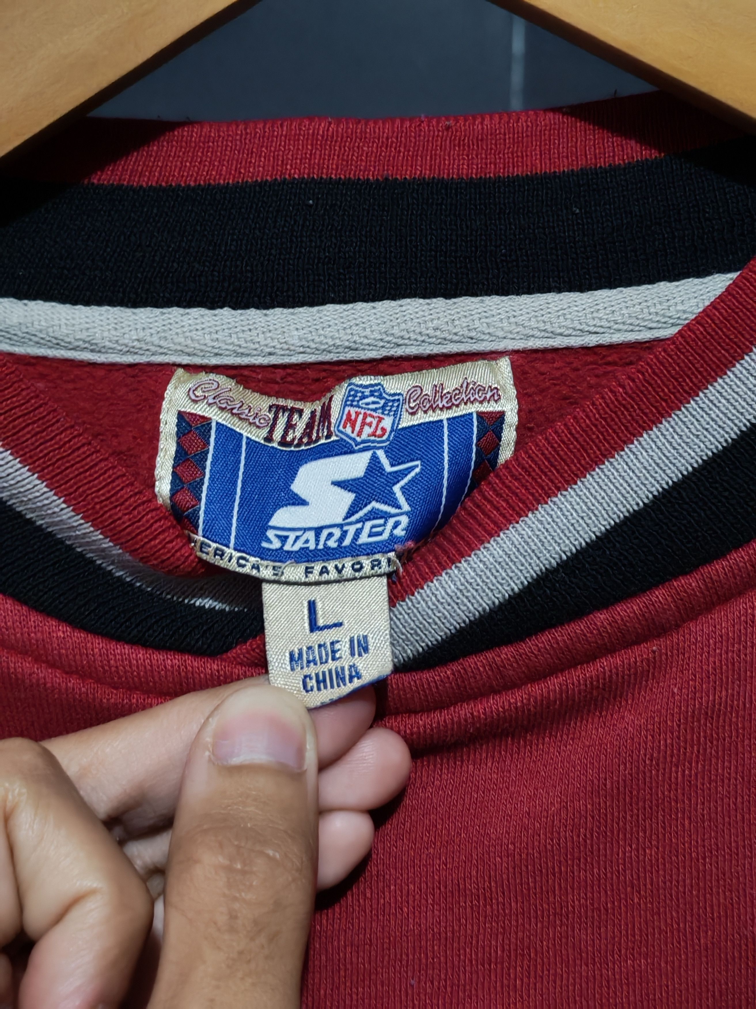 Starter Vintage 1990 Starter SAN FRANCISCo 49ERS America Size US XL / EU 56 / 4 - 5 Thumbnail