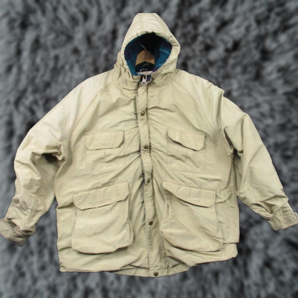 Vintage VINTAGE Woolrich Jacket Men XL Beige Overcoat Wool Cotton Coat Chore 50 Chest 60s USA Woolen Mills Woolrich Woolen Mills Size US XL / EU 56 / 4 - 1 Thumbnail