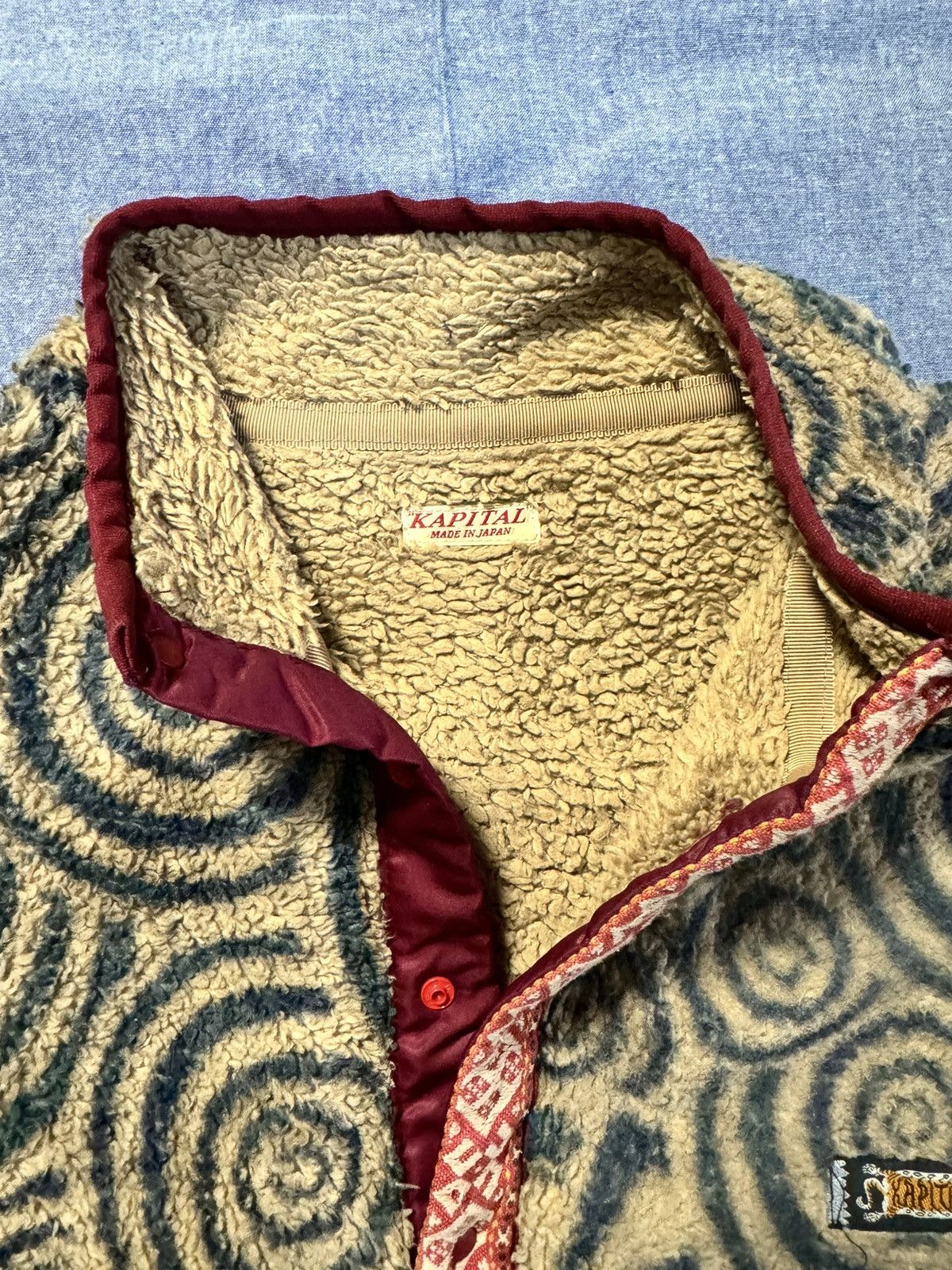 Kapital Kapital Maze Fleece Pullover Size US L / EU 52-54 / 3 - 2 Thumbnail