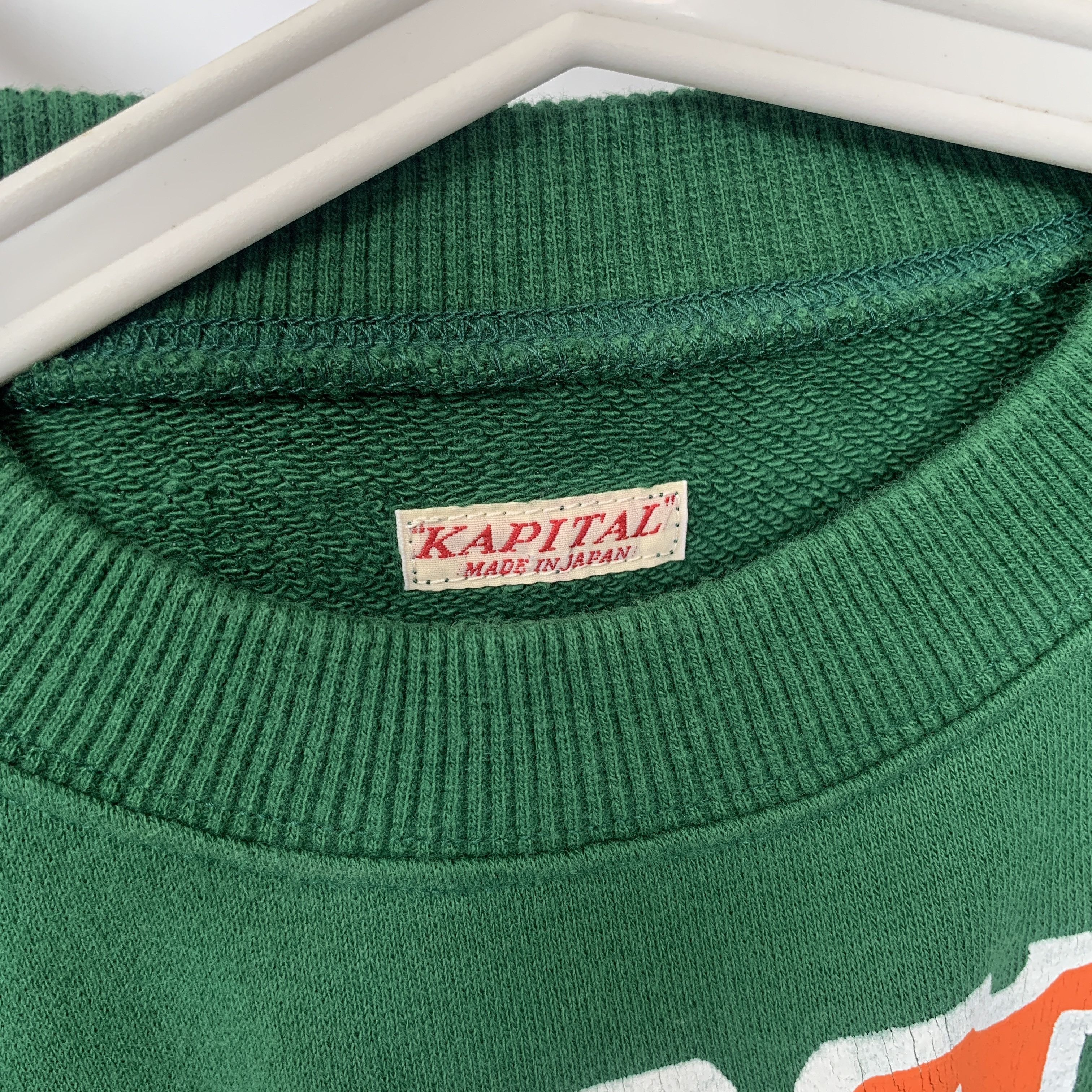 Kapital Kapital big kountry laundry sweatshirt Size US L / EU 52-54 / 3 - 5 Thumbnail