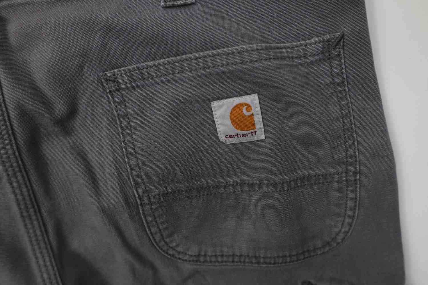 Carhartt Vintage Y2K Carhartt Fit Canvas Wide Leg Dungaree Pants Size US 38 / EU 54 - 12 Thumbnail