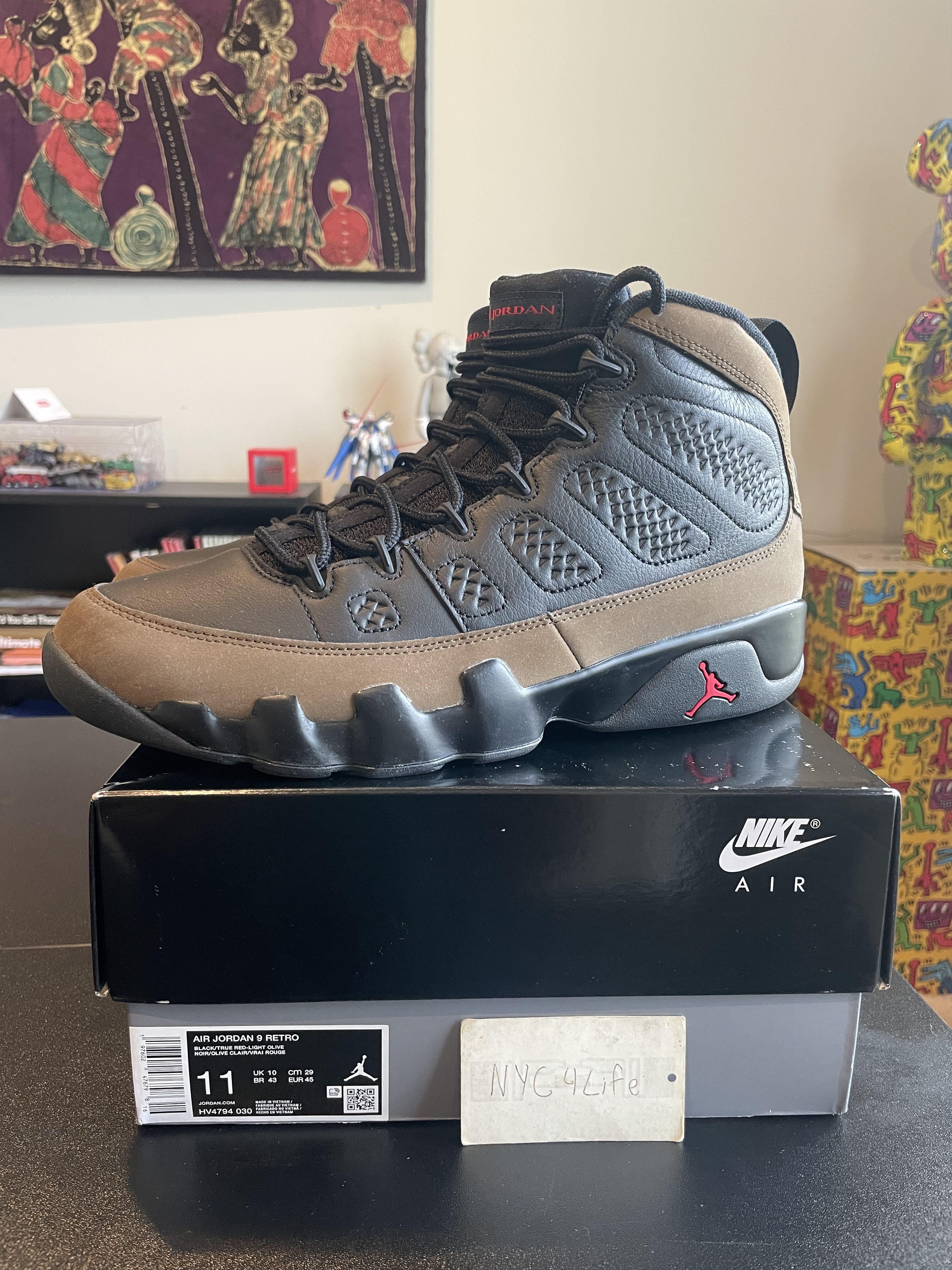 Jordan Brand Nike Nike Air Jordan 9 IX Retro Olive Grailed