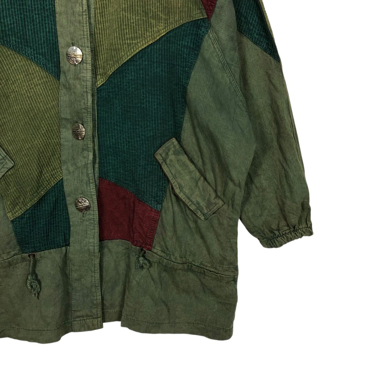 Japanese Brand 🔥VINTAGE PATCHWORK DEISGN JACKET UNBRANDED ISSEY MIYAKE Size US L / EU 52-54 / 3 - 7 Thumbnail