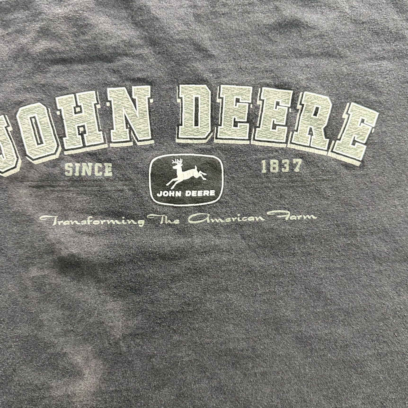 John Deere John Deere Shirt Mens Extra Large Black Graphic Tee Tractor Logo Farming Classic Size US L / EU 52-54 / 3 - 7 Thumbnail