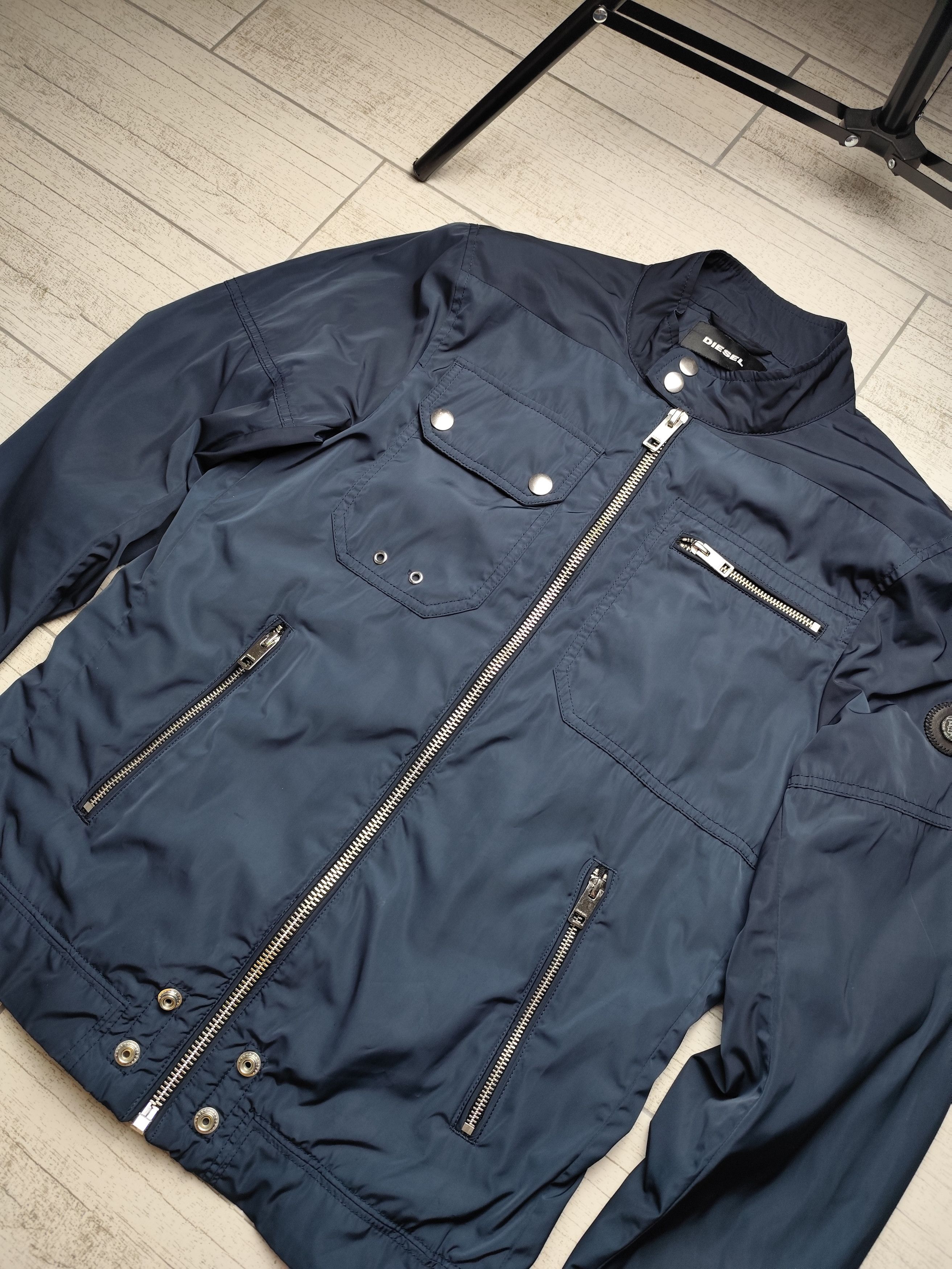 Diesel × Japanese Brand × Vintage Streetwear designer Diesel Vintage Moto Racer Jacket Size US M / EU 48-50 / 2 - 2 Thumbnail