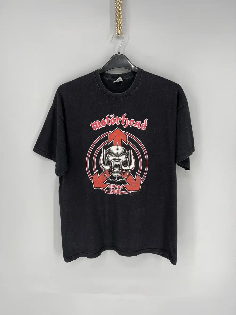 Band Tees Vintage Y2K Motörhead Dead Horror Print Band Rock Streetwear Size US XL / EU 56 / 4 - 1 Thumbnail