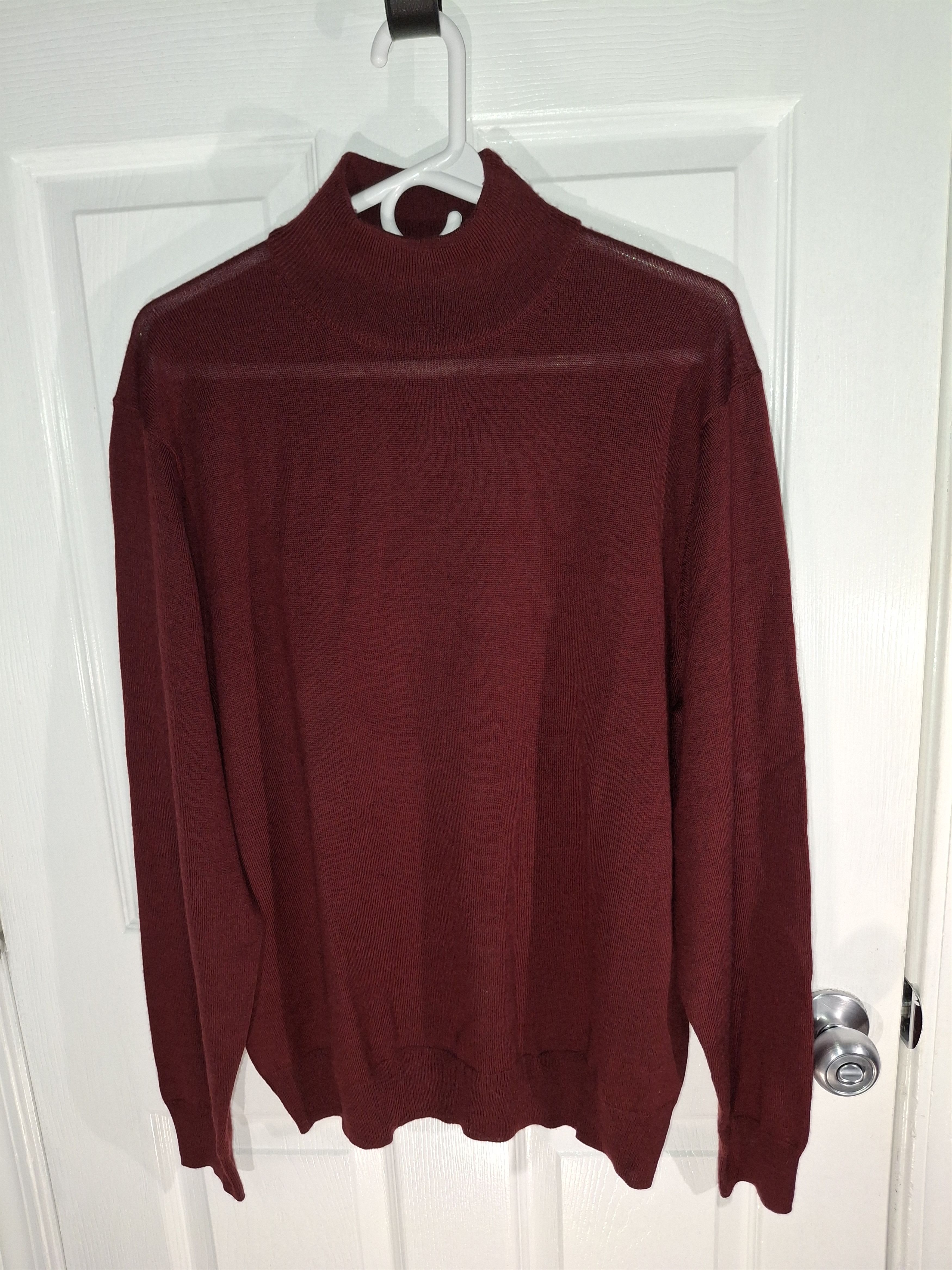 Paul Fredrick Paul Fredrick Men's Mock Neck Sweater Size US L / EU 52-54 / 3 - 1 Thumbnail