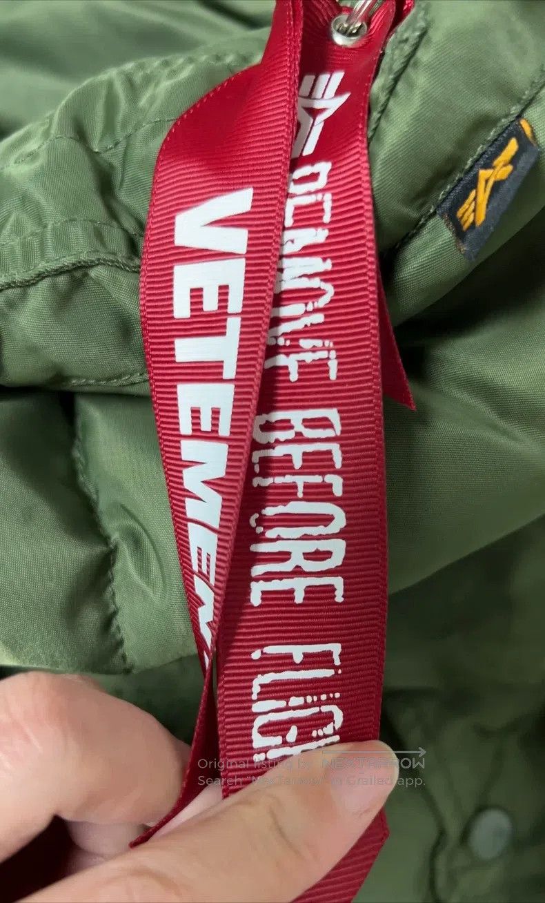 Vetements Vetements Military Green Jacket Size US XS / EU 42 / 0 - 5 Thumbnail