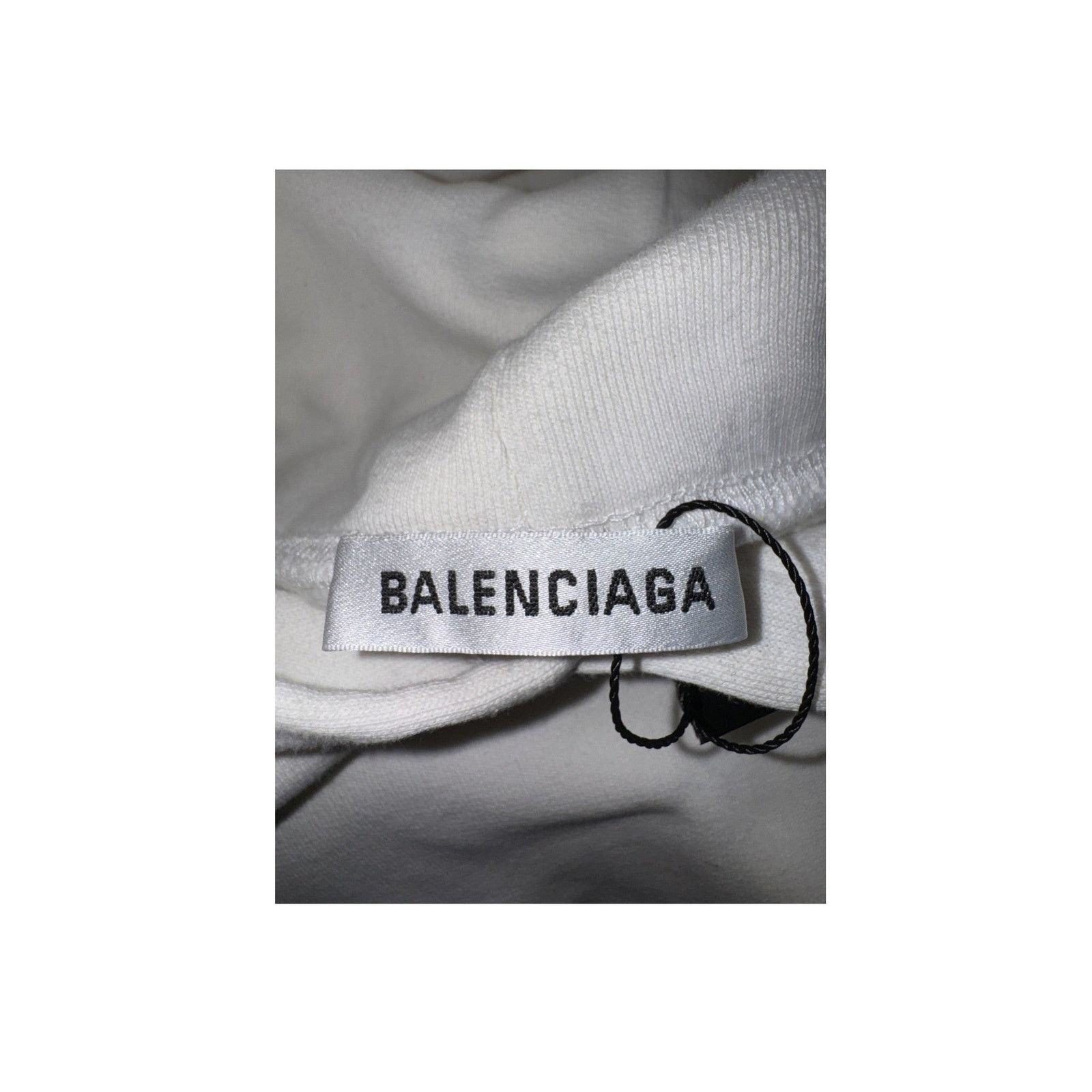 Balenciaga Balenciaga BB WFP (Womens) White Hoodie Size US S / EU 44-46 / 1 - 3 Thumbnail