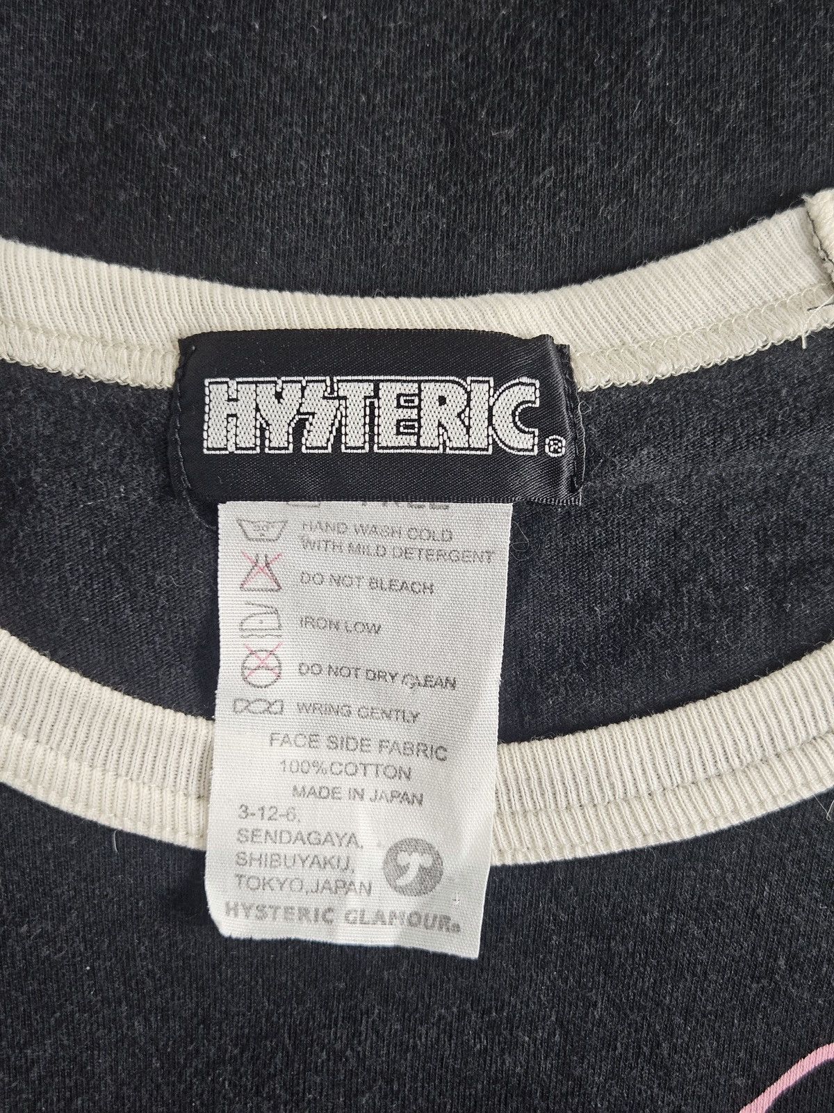 Hysteric Glamour Hysteric Glamour Born to Lose raglan shirt Size XS / US 0-2 / IT 36-38 - 4 Thumbnail