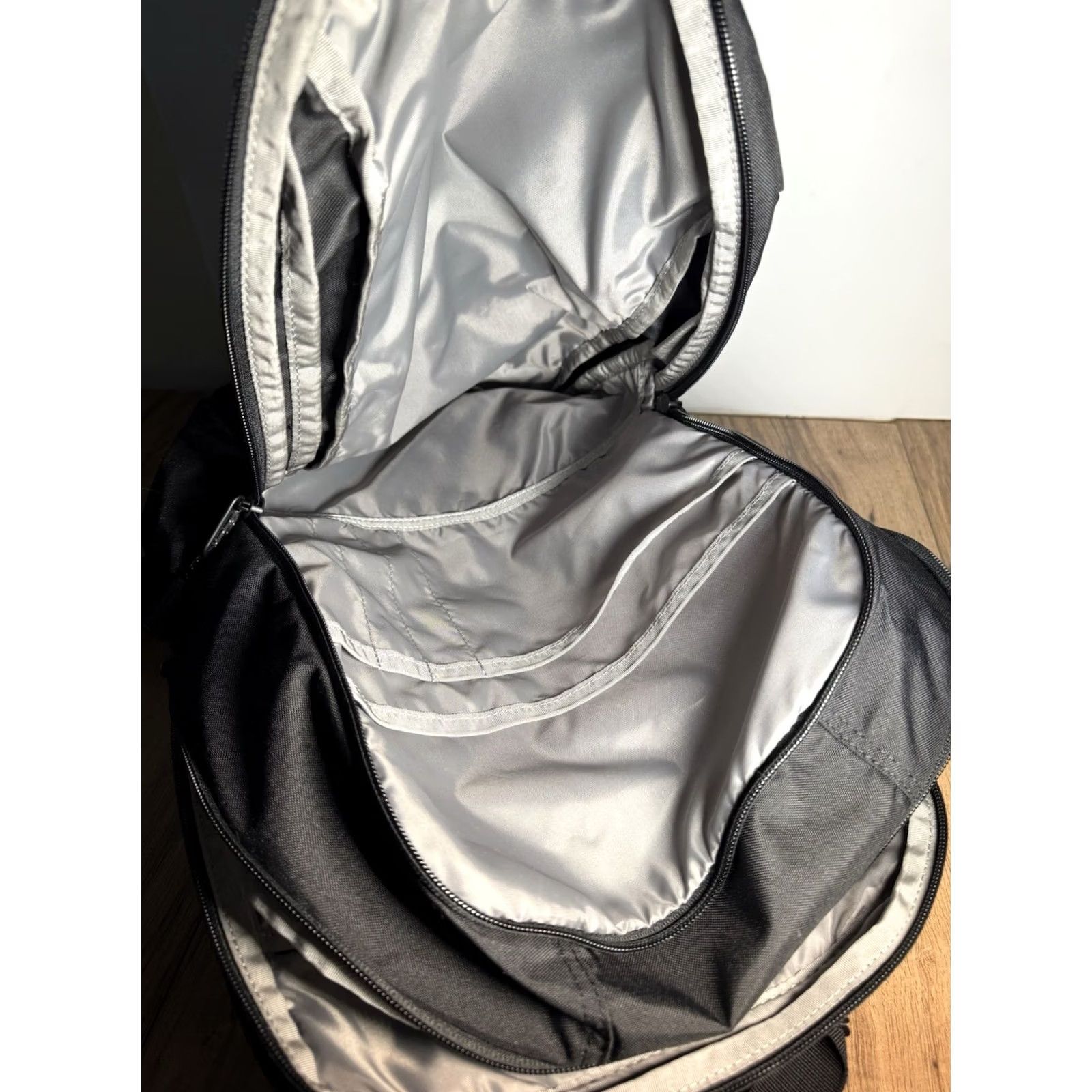 Vintage Timbuk2 Parkside Backpack Eco Black Casual Travel School Office LOGO Bag Medium 17in 11in Nylon Canvas Men Backpack Adjustable Pockets Size ONE SIZE - 6 Thumbnail