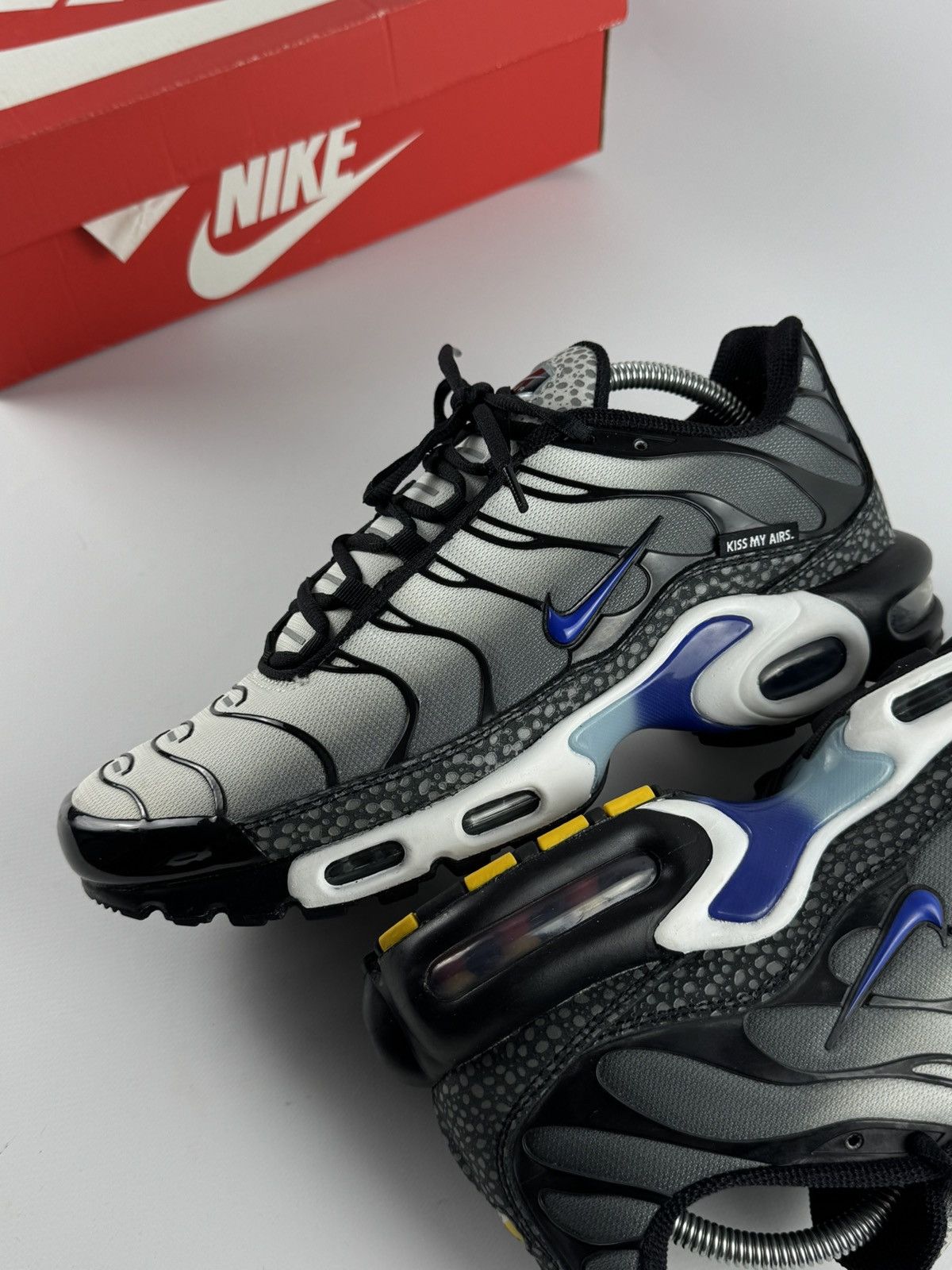 Nike Nike Air Max Plus Tn`Kiss My Airs’ Metallic Silver US9.5 Size US 9.5 / EU 42-43 - 1 Thumbnail