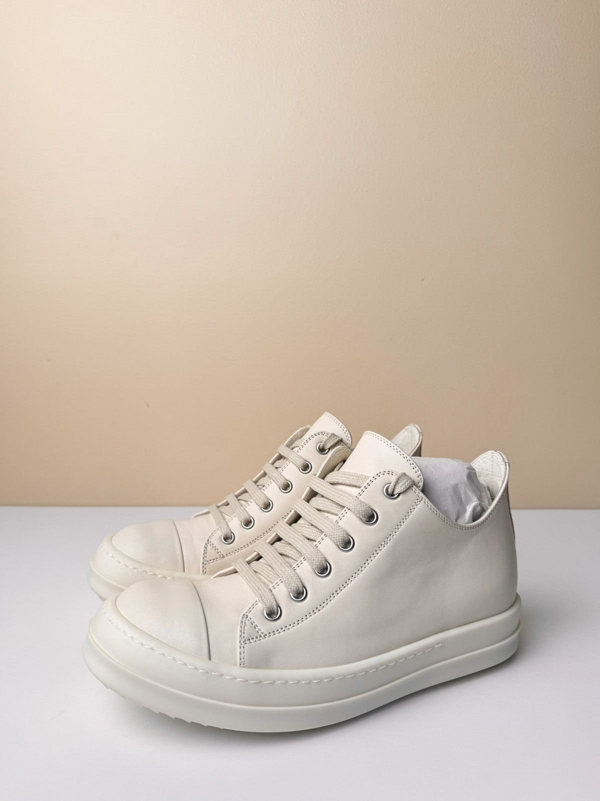Rick Owens Rick Owens Mainline Porterville Ramones - Milk Size US 7.5 / IT 37.5 - 1 Thumbnail