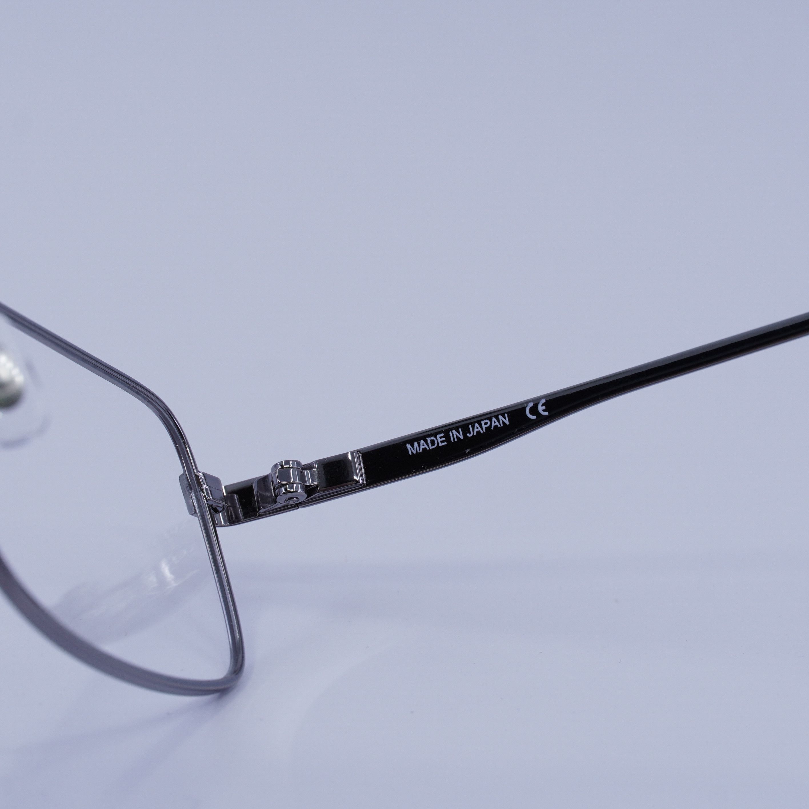 Montblanc Montblanc MB0108O 002 Eyeglasses Ruthenium 57mm Rectangle Size ONE SIZE - 8 Thumbnail