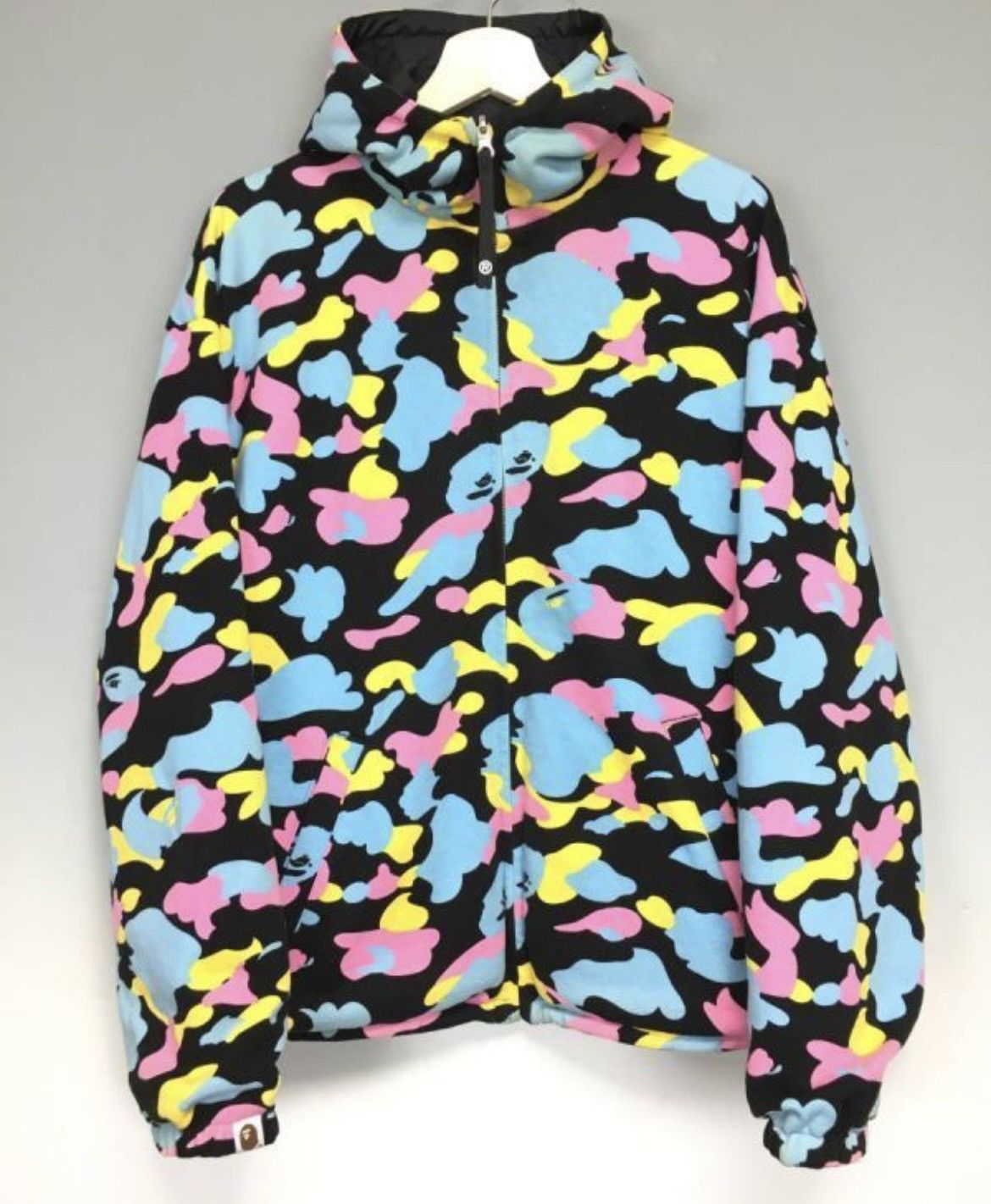 Bape RARE OG 2006 A BATHING APE COTTON CANDY REVERSIBLE JACKET Size US M / EU 48-50 / 2 - 1 Thumbnail