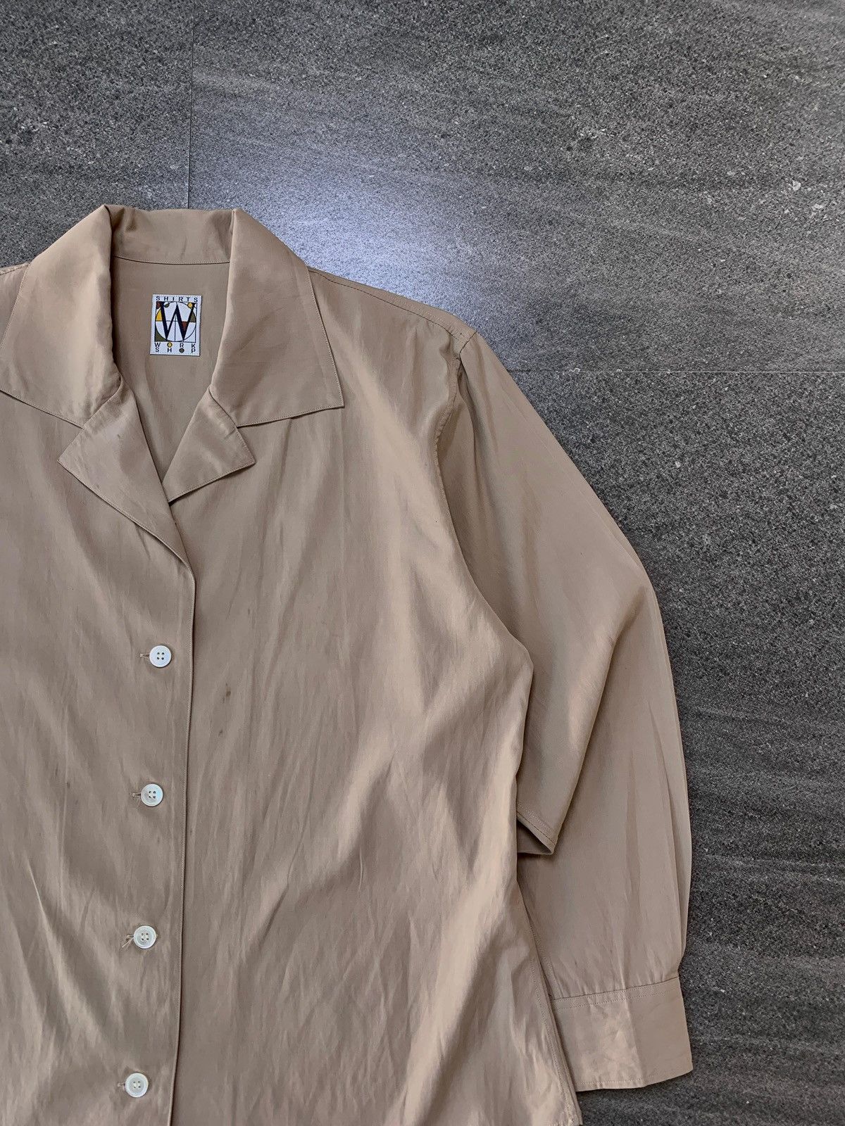 Yohji Yamamoto Workshop by Yohji Yamamoto Rayon Long Shirt - Medium Size US M / EU 48-50 / 2 - 3 Thumbnail