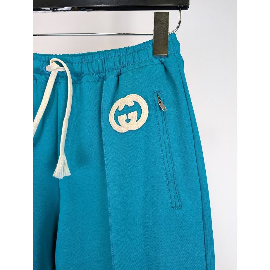 Gucci o1rshd1 Cropped Pant in Blue Size US 28 / EU 44 - 6 Thumbnail