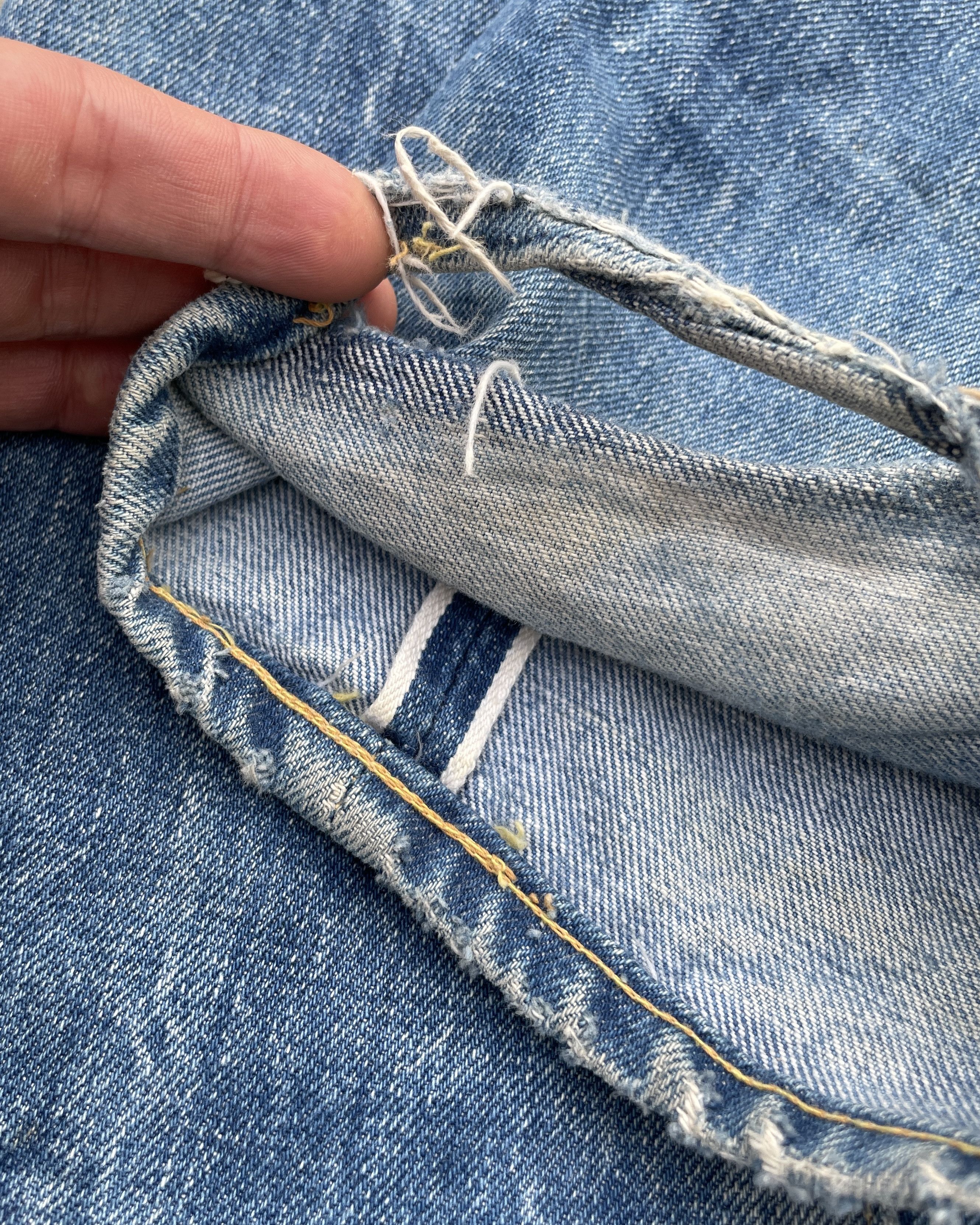 Levi's × Levi's Vintage Clothing Original LEVI'S 60's 551zxx Selvedge Denim Pants 501 Size US 30 / EU 46 - 8 Thumbnail