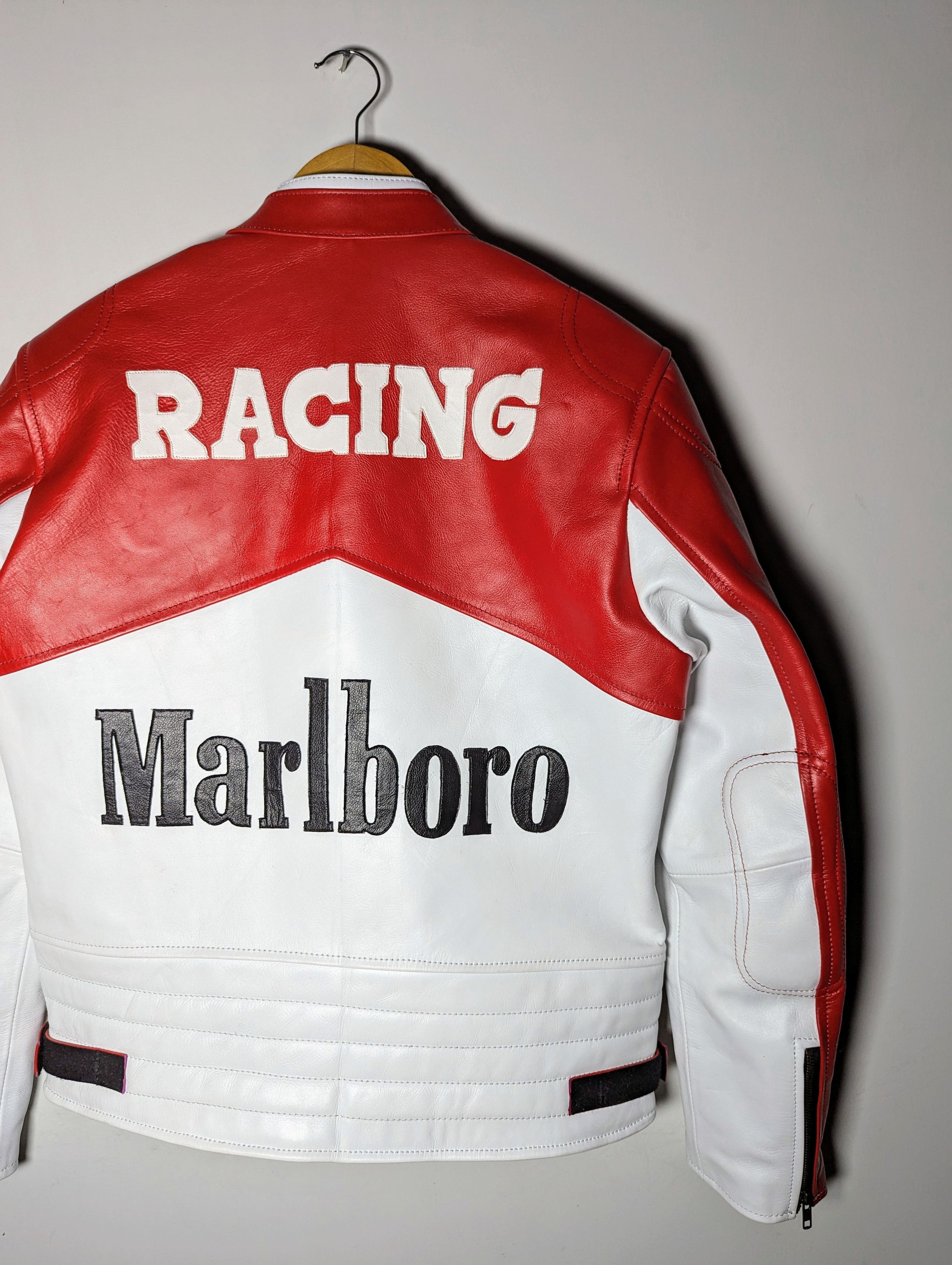 Formula 1 🔥🔥 Marlboro Leather Jacket RARE STREETWEAR Size US L / EU 52-54 / 3 - 9 Thumbnail