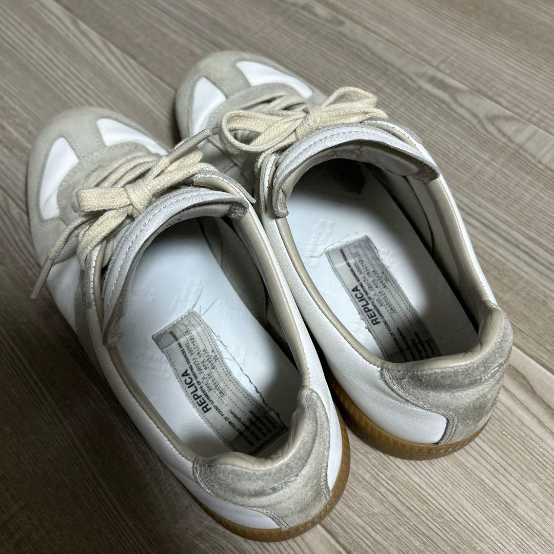 Maison Margiela Maison Margiela REPLICA German Trainers White / Gray 39 Size US 6 / EU 39 - 5 Thumbnail