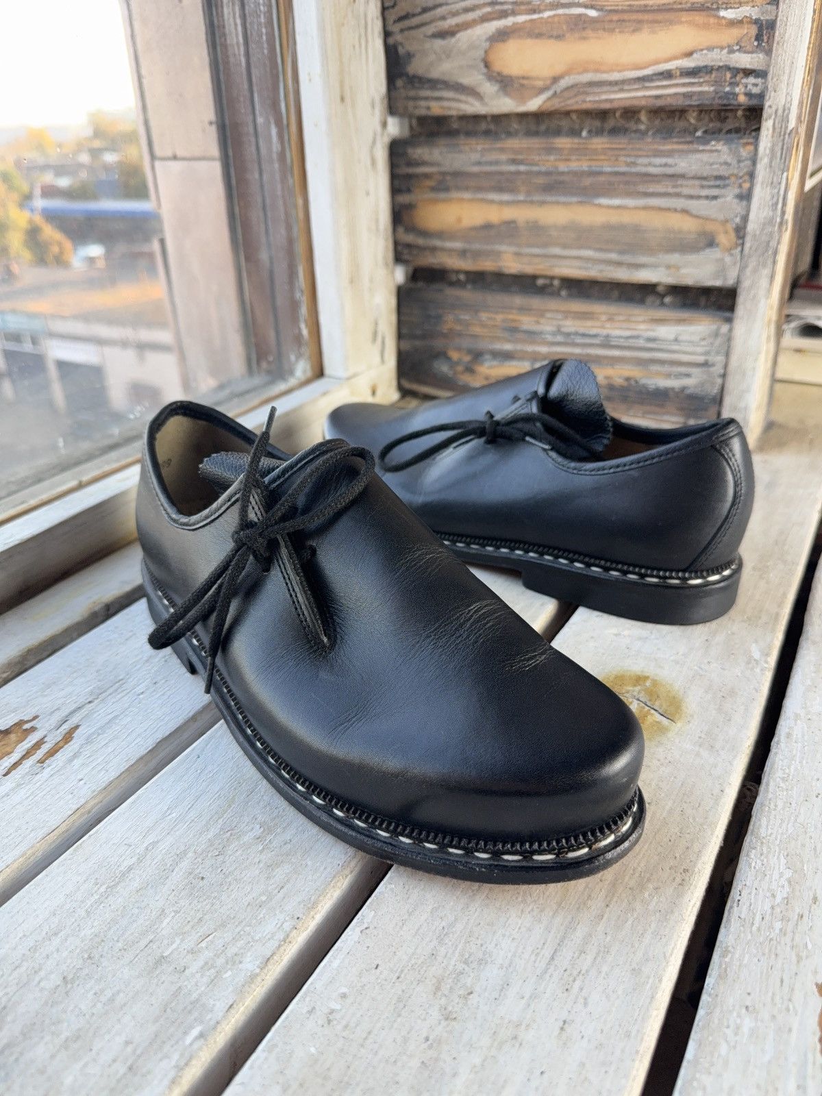 Luxury Meindl Traditional Haferlschuh Leather Shoes UK 9