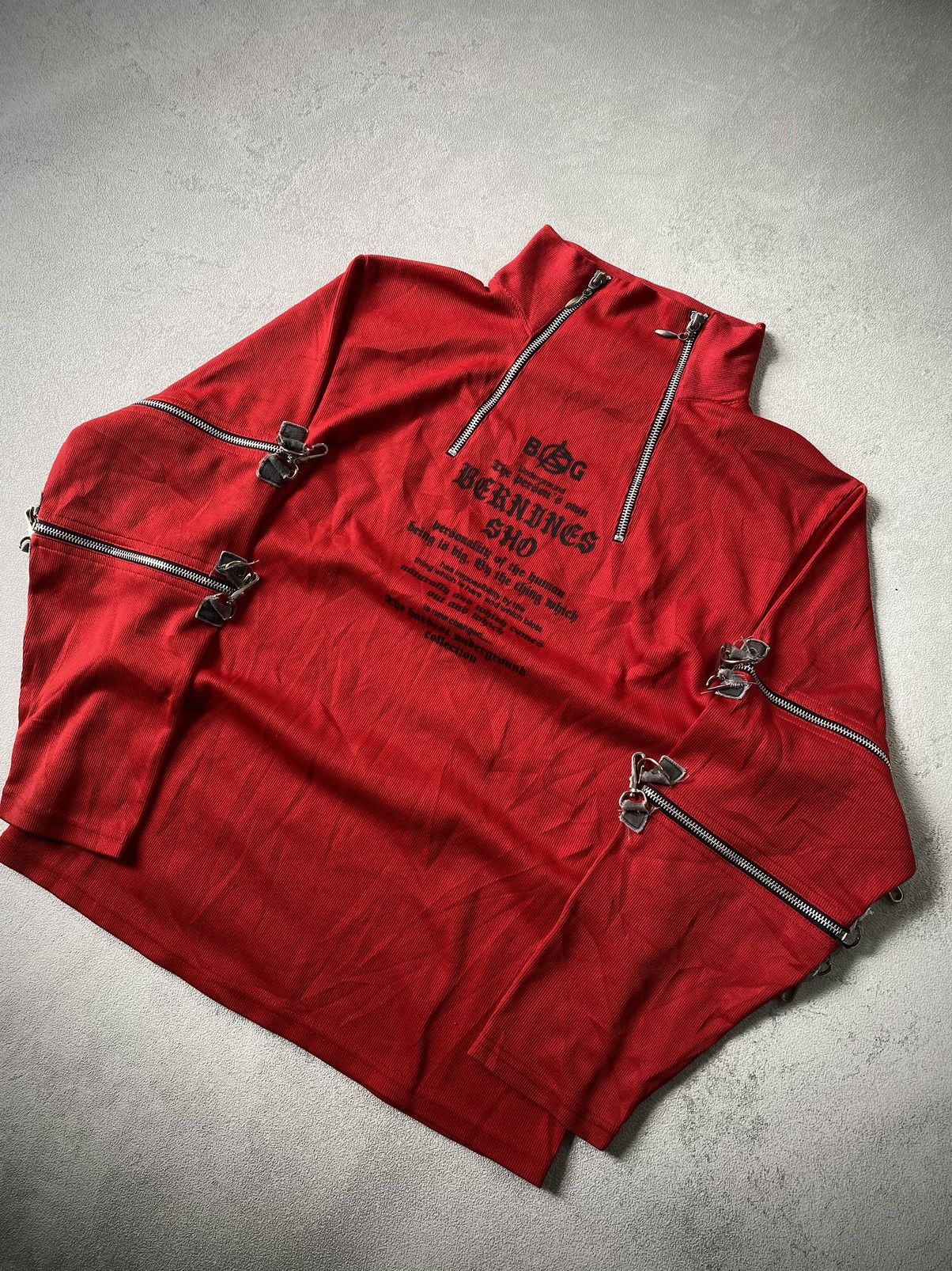 If Six Was Nine × Japanese Brand × Le Grande Bleu (L.G.B.) burnings sho bondage longsleeve Size US M / EU 48-50 / 2 - 3 Thumbnail