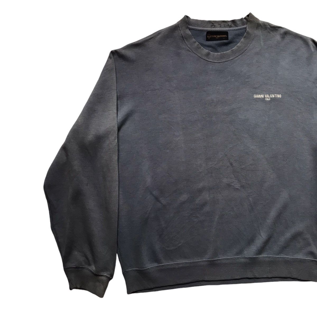 Japanese Brand × Valentino VINTAGE GIANNI VALENTINO SPELLOUT SWEATSHIRT Size US L / EU 52-54 / 3 - 8 Thumbnail