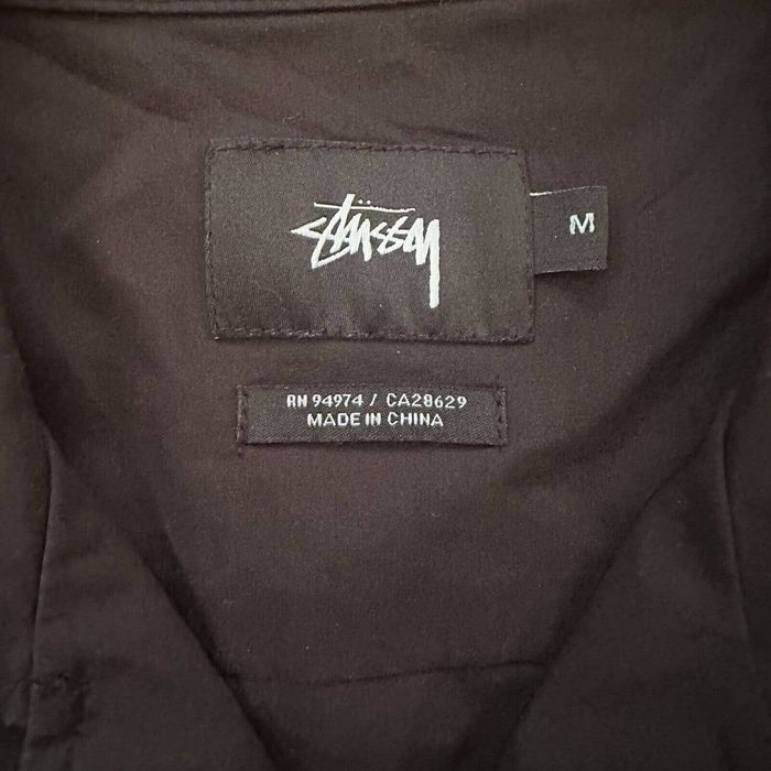 Stussy Stussy Laguna Lounge Black Bowling Shirt Medium Men | Grailed