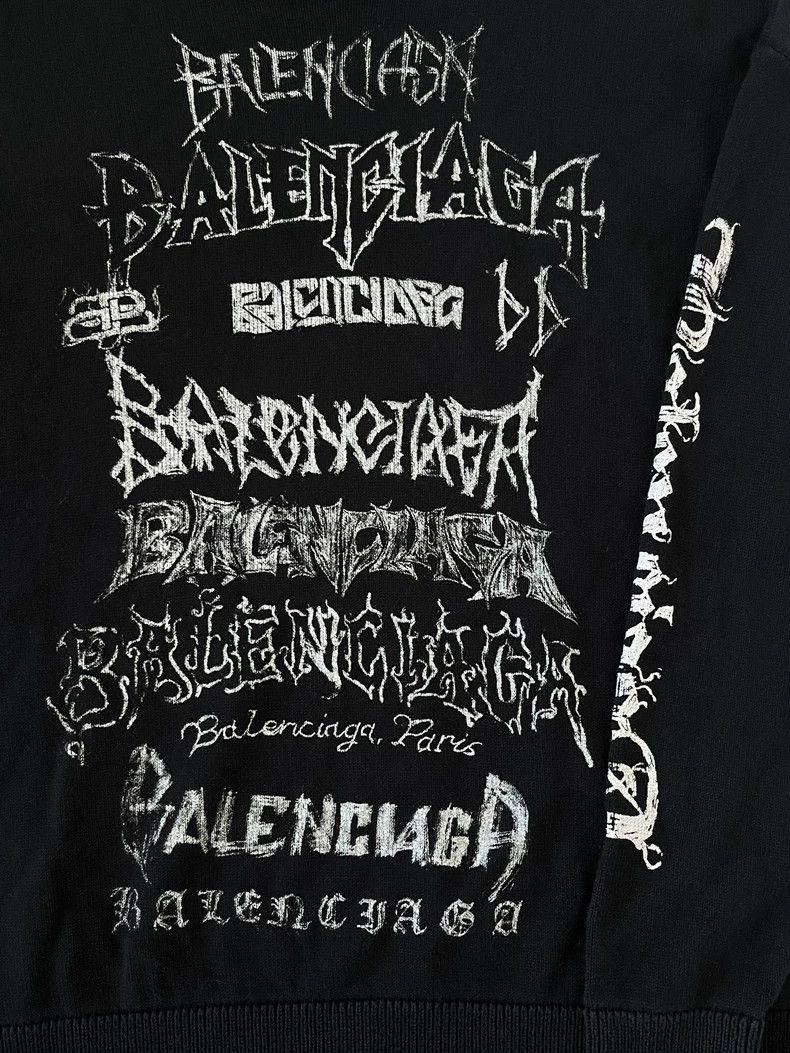 Balenciaga Balenciaga New Year Thick Sweater 2505-Nextarrow Size US XS / EU 42 / 0 - 3 Thumbnail