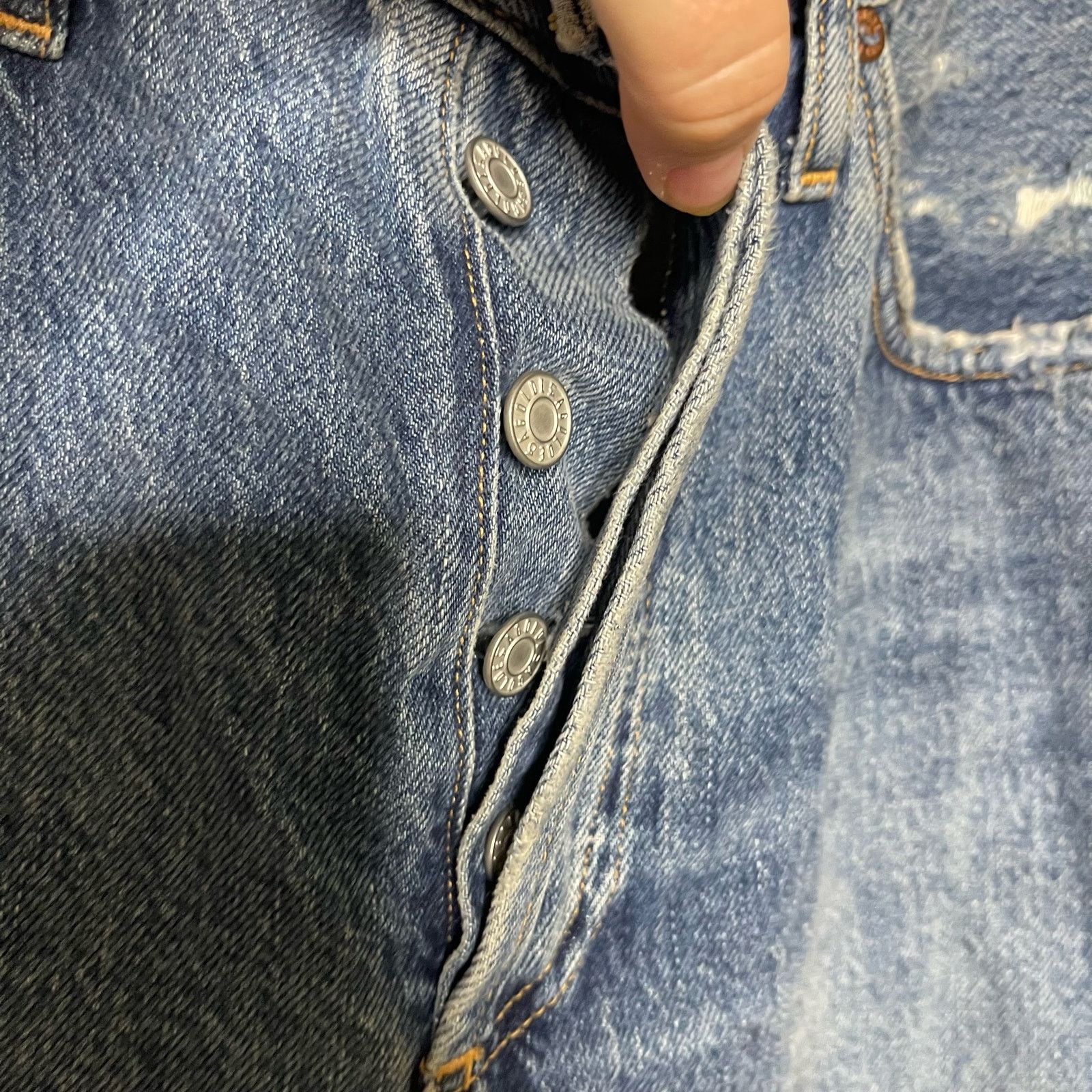 Agolde AGOLDE Riley High Rise Straight Crop Jeans sz 27 Size 27" / US 4 / IT 40 - 8 Thumbnail