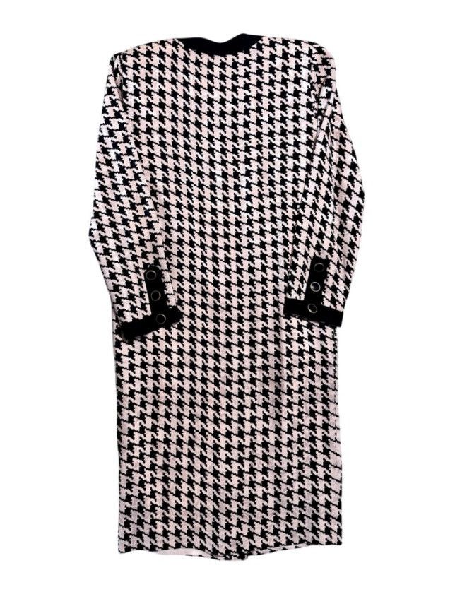 Other Vintage St Gillian Petites Houndstooth Silk Dress Blush Size S / US 4 / IT 40 - 3 Thumbnail