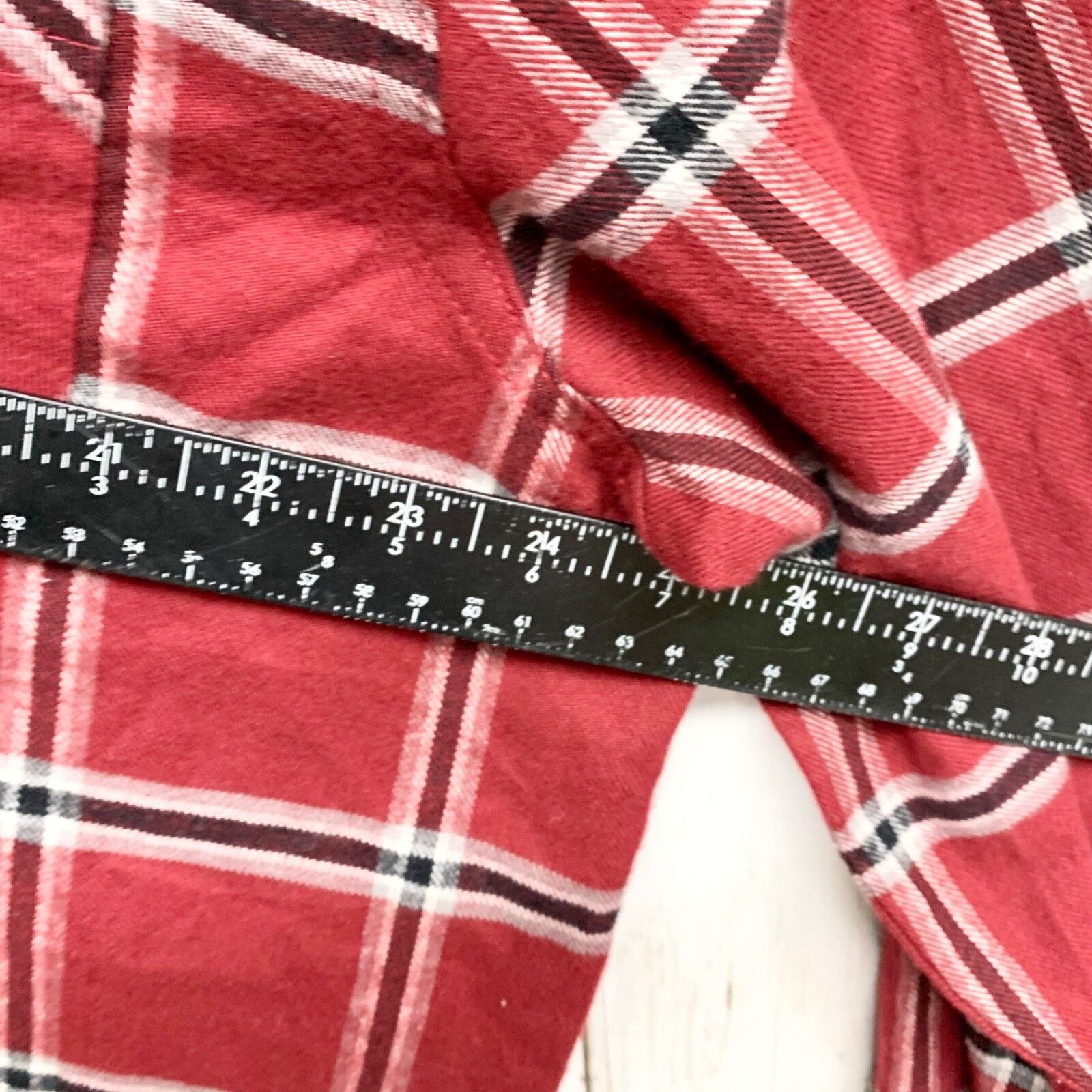 Wrangler Wrangler Shirt Sz Large Button Down Front Pockets Plaid Red Size US L / EU 52-54 / 3 - 7 Thumbnail