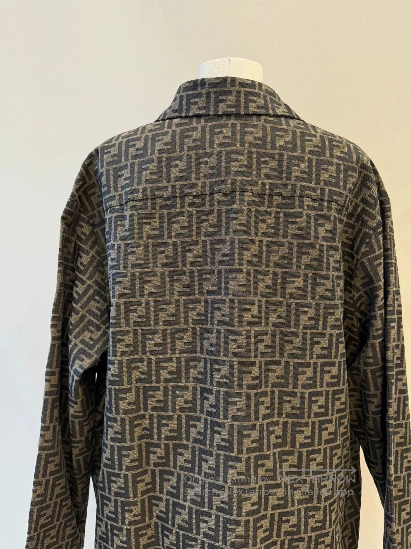 Fendi fendi double f monogram shirt jacket. Size US L / EU 52-54 / 3 - 6 Thumbnail