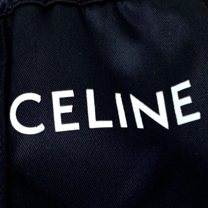 Celine Celine Black Logo Drawstring Casual Shorts Size US 34 / EU 50 - 5 Thumbnail