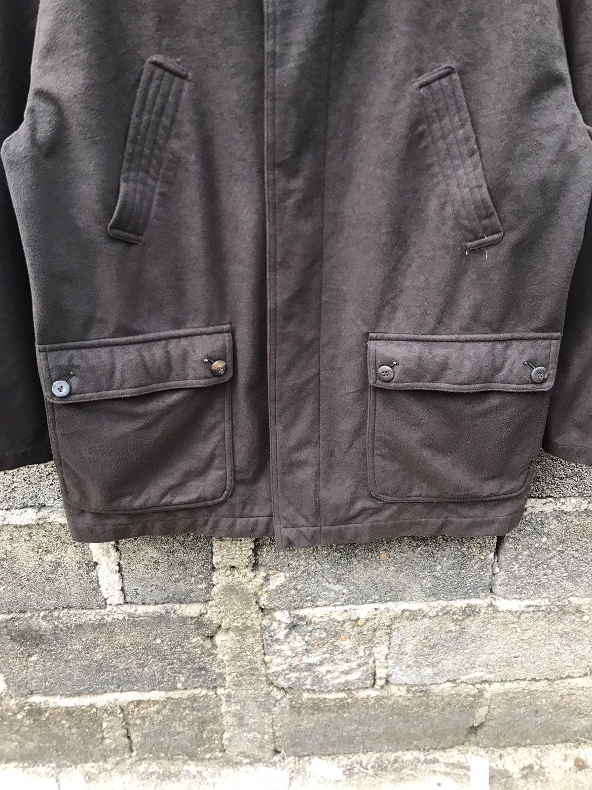 BARNS OUTFITTERS × Japanese Brand × Vintage ⚡️Vintage Livbary Velvet Barn Coat Jacket Size US L / EU 52-54 / 3 - 4 Thumbnail