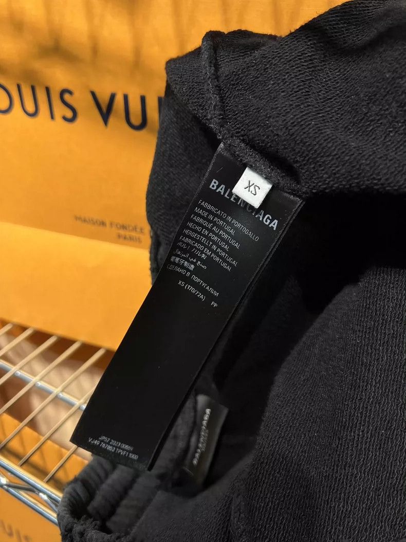 Balenciaga Balenciaga size XS Racing elements full logo black pants Size US 26 / EU 42 - 5 Thumbnail