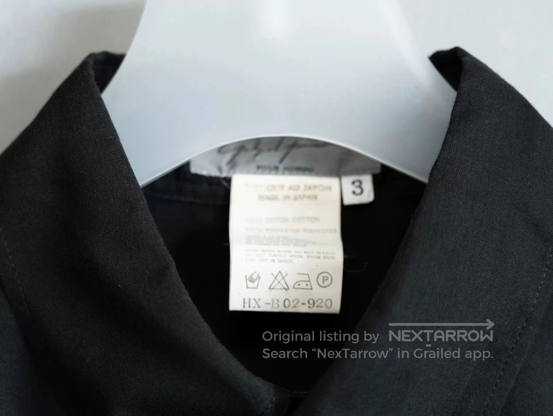 Yohji Yamamoto Yohji Yamamoto Black Short Sleeve Shirt. Size US M / EU 48-50 / 2 - 9 Thumbnail