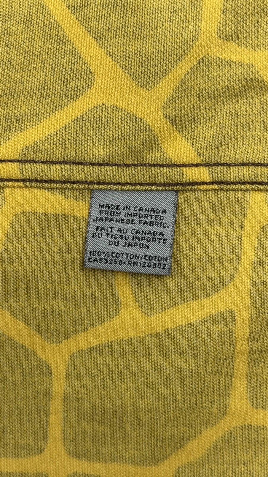 Naked & Famous Giraffe Print Button Down Size US M / EU 48-50 / 2 - 8 Thumbnail