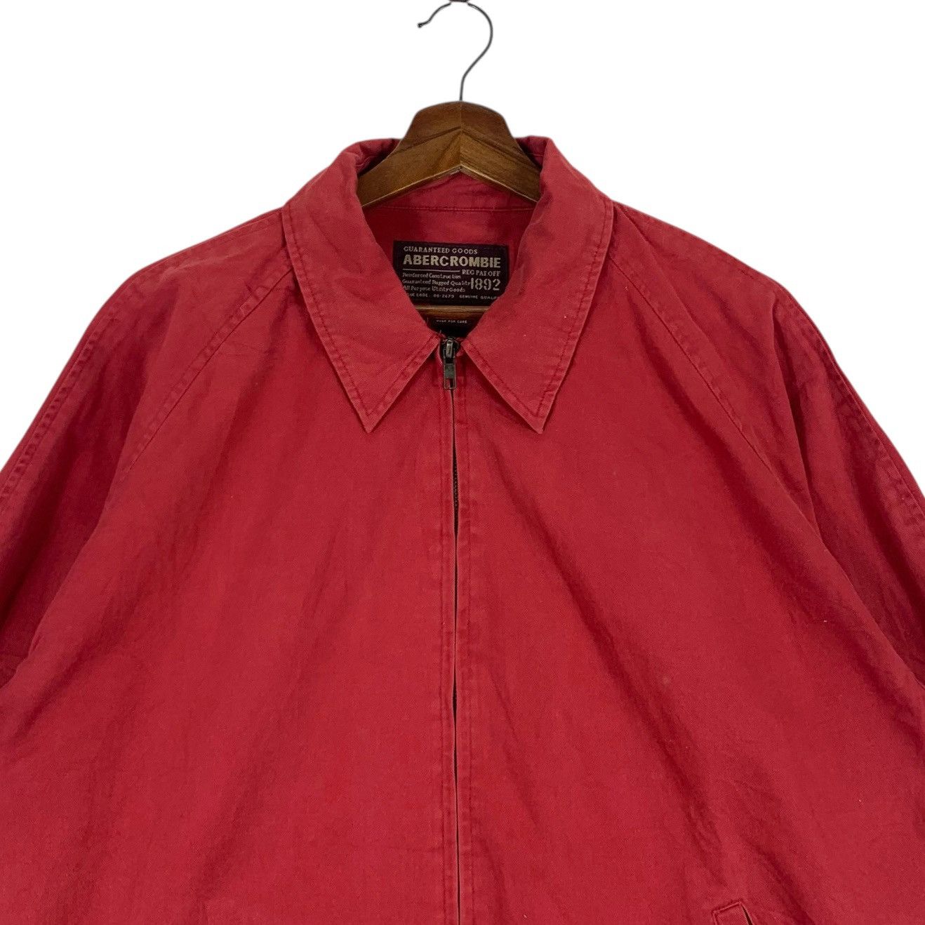 Abercrombie & Fitch × Japanese Brand × Vintage Abercrombie Vintage Red Light Jacket Size US M / EU 48-50 / 2 - 2 Thumbnail