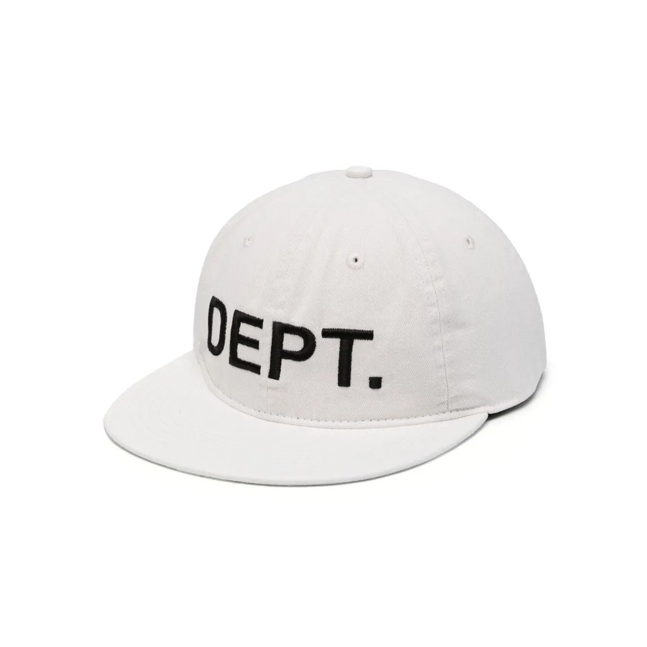 Gallery Dept. Gallery Dept. White DEPT Logo Embroidered Snapback Hat Size ONE SIZE - 1 Thumbnail