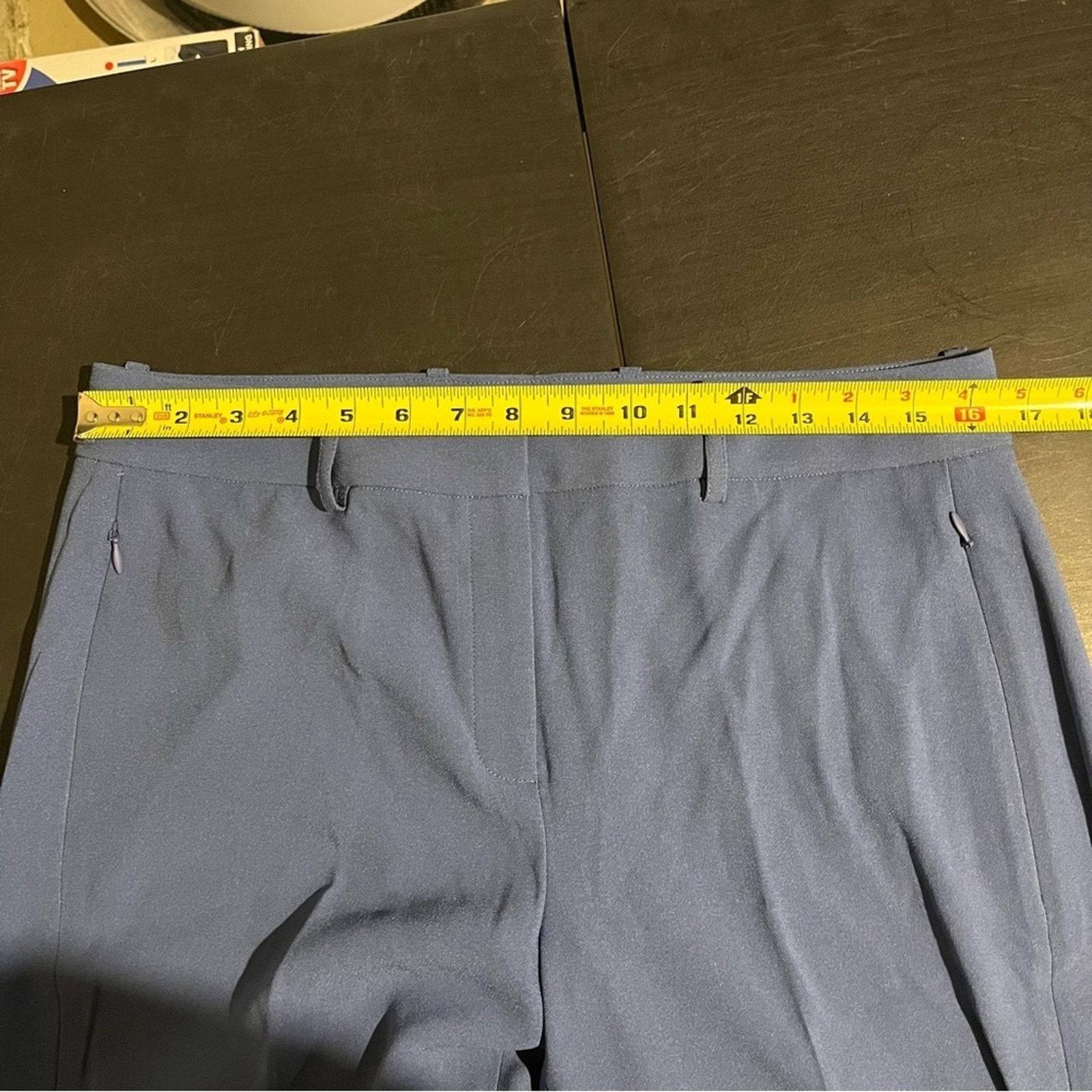 Elie Tahari Elie Tahari Fit And Flare Pants Skylark Blue NWT Size 10 Size 32" / US 10 / IT 46 - 9 Thumbnail