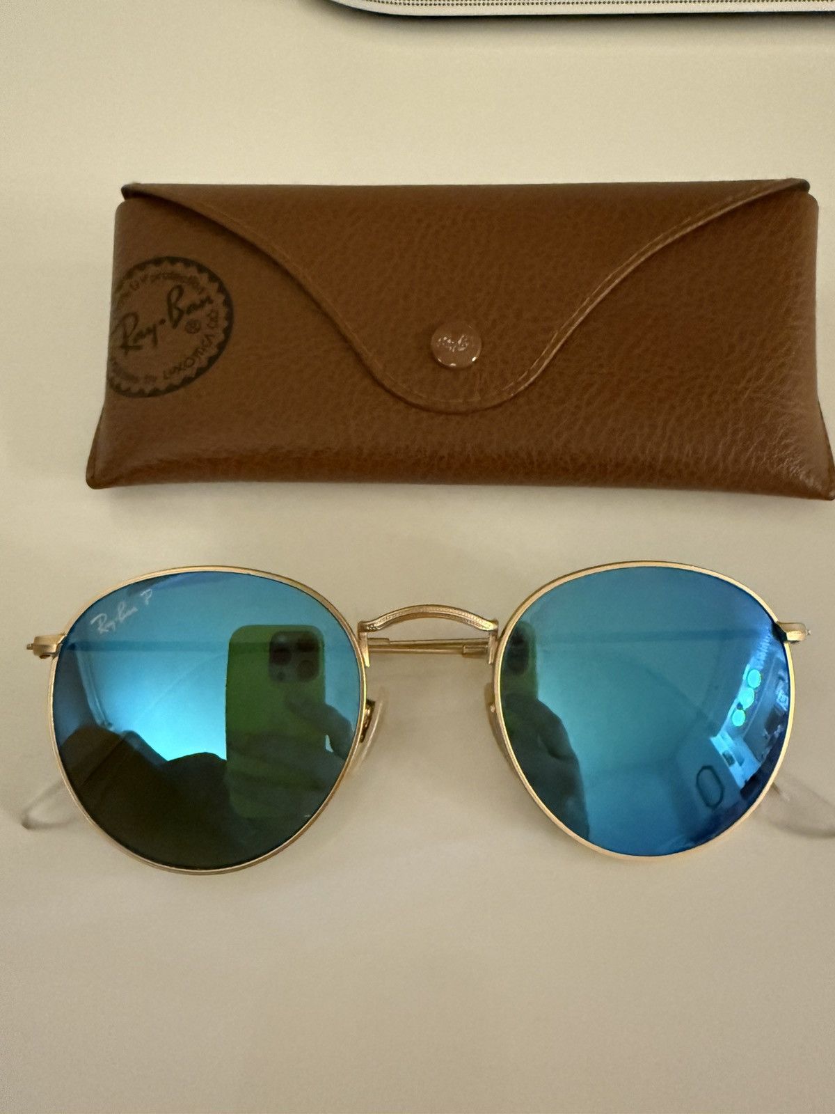 RayBan RAYBAN ROUND METAL SUNGLASSES Size ONE SIZE - 1 Thumbnail