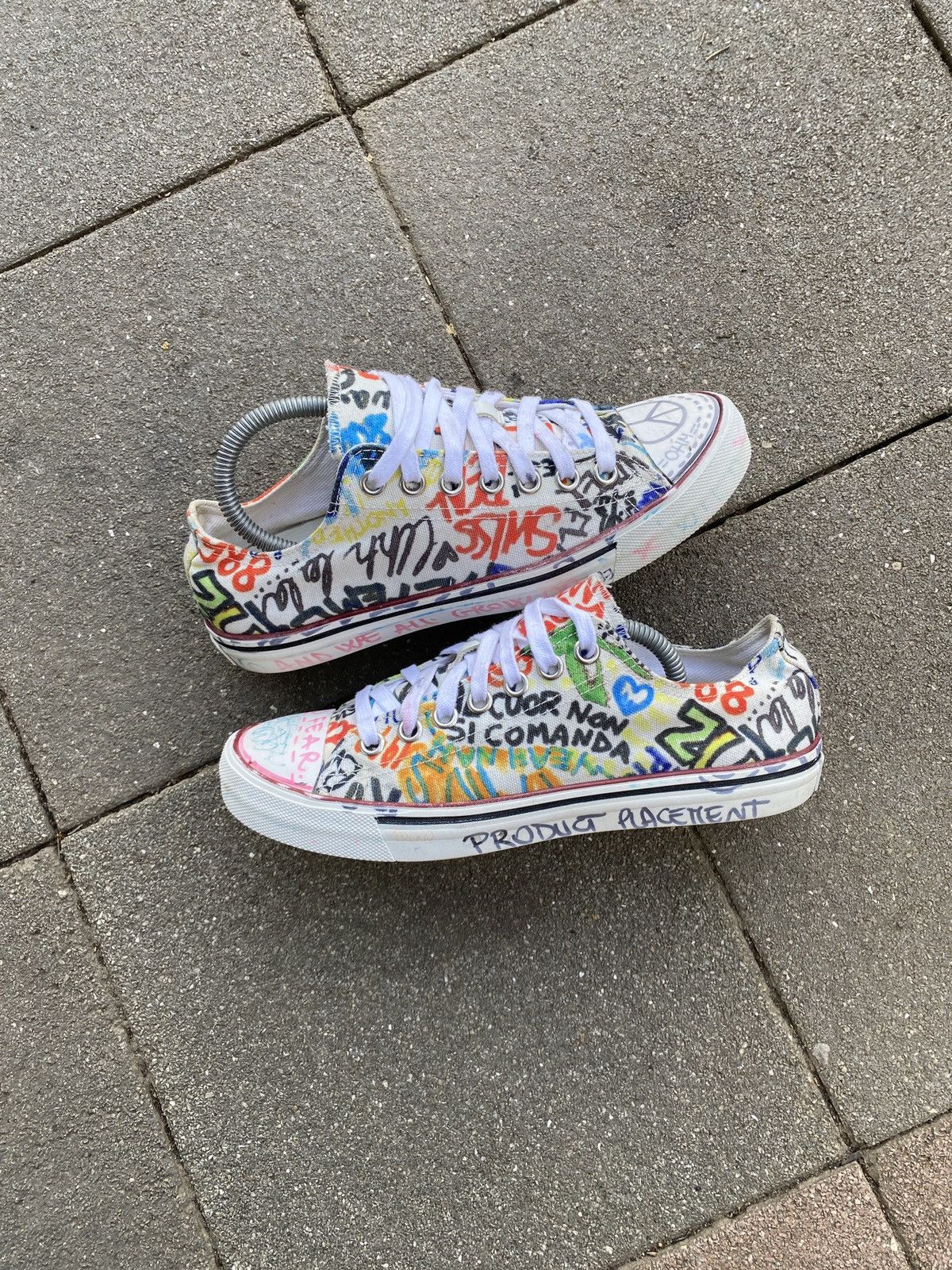Vetements Vetements Graffiti Low Size US 6.5 / EU 39-40 - 1 Thumbnail