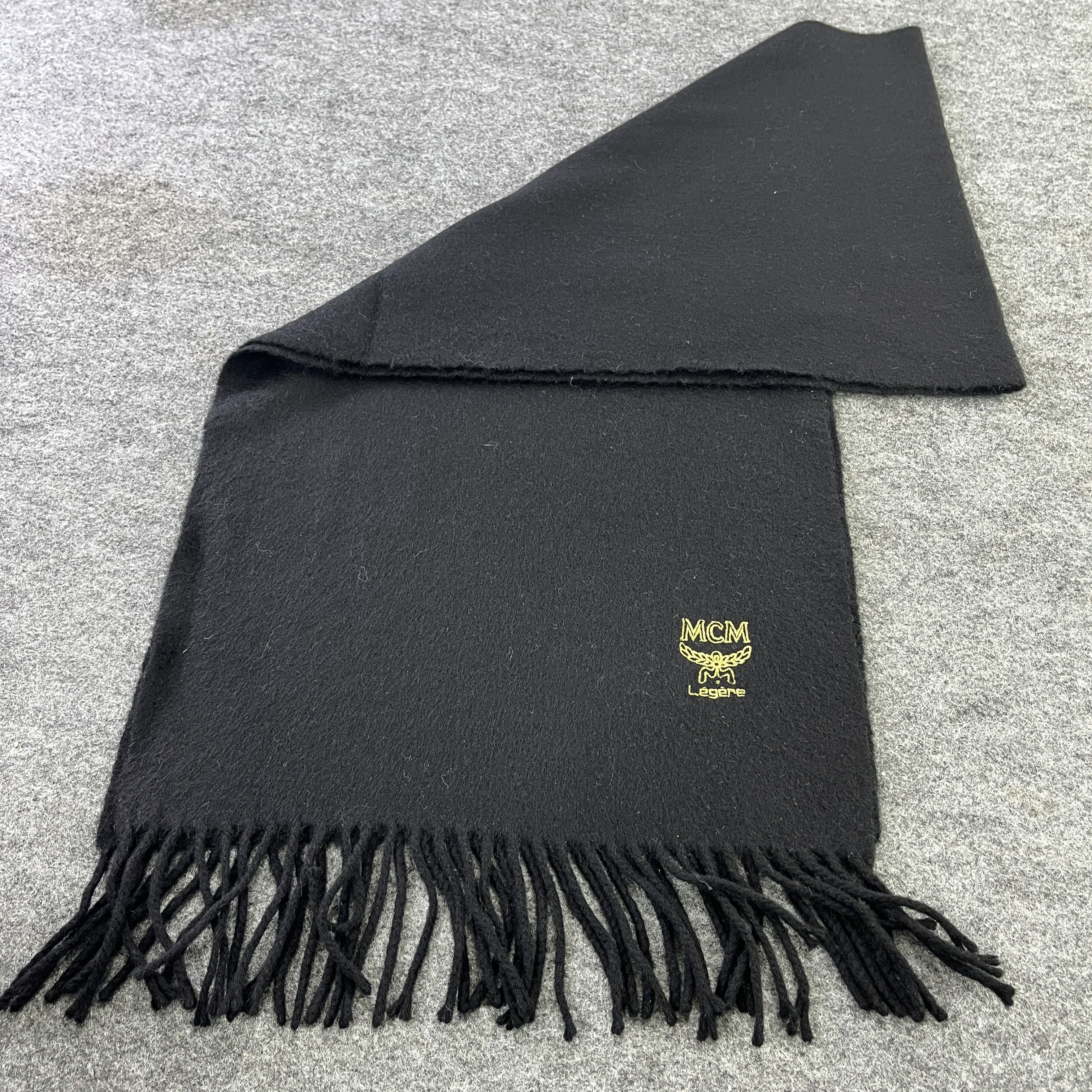 MCM × Vintage MCM Plain Scarf / Muffler / Neckwear T756 Size ONE SIZE - 4 Thumbnail