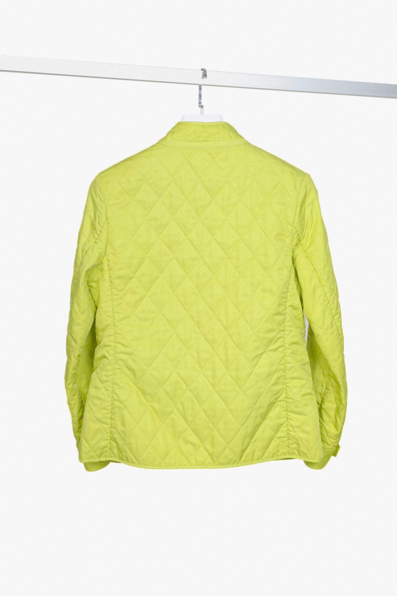 Burberry Burberry Neon Yellow Quilted Short Jacket Size M / US 6-8 / IT 42-44 - 2 Thumbnail